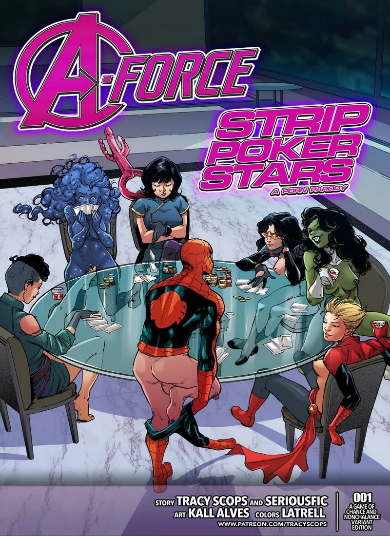 A-Force Strip Poker Stars [Tracy Scops] cover