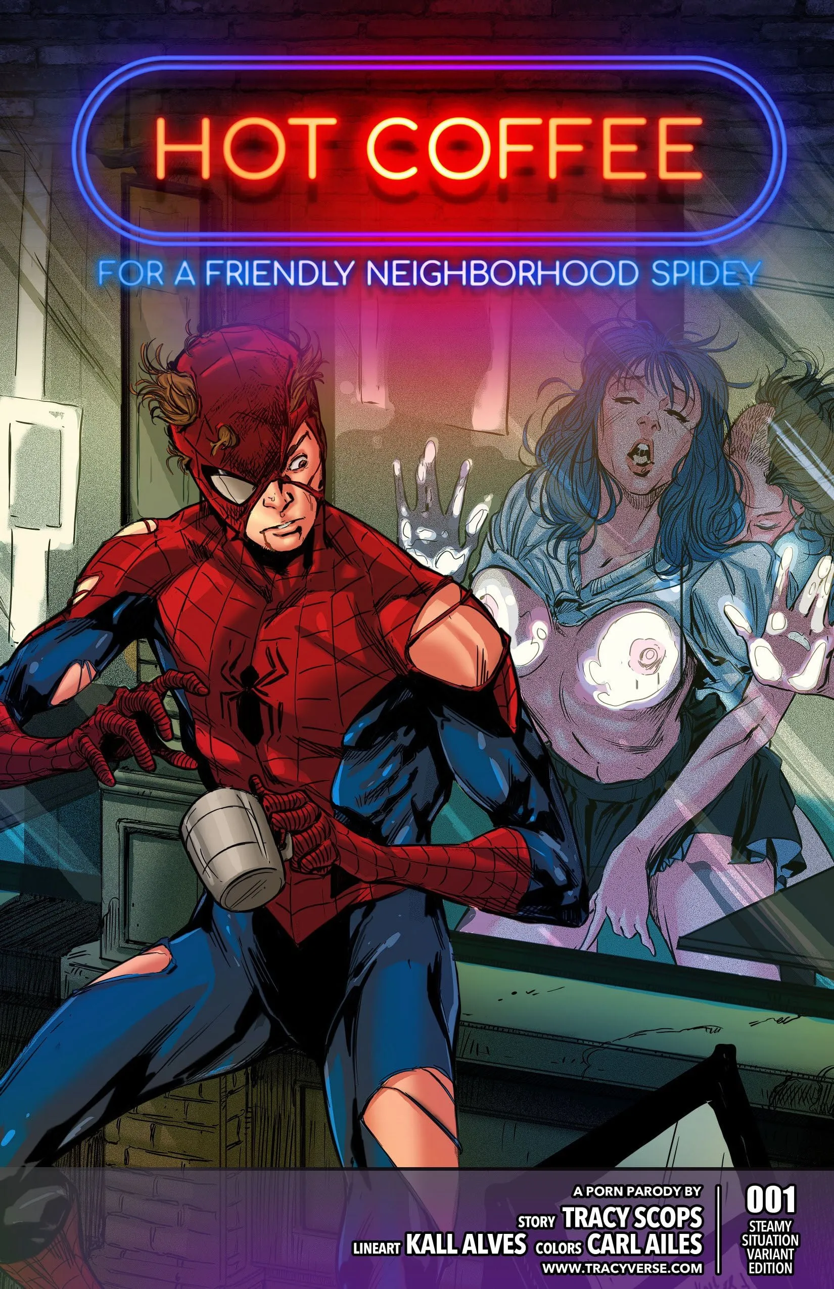 Hot Coffee (Spider-Man) cover