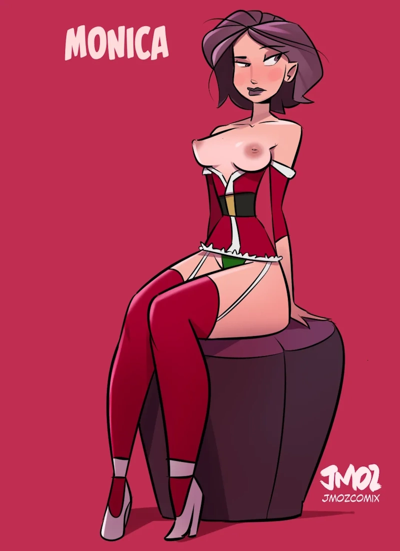 Monica Xmas Short [JMoz] cover
