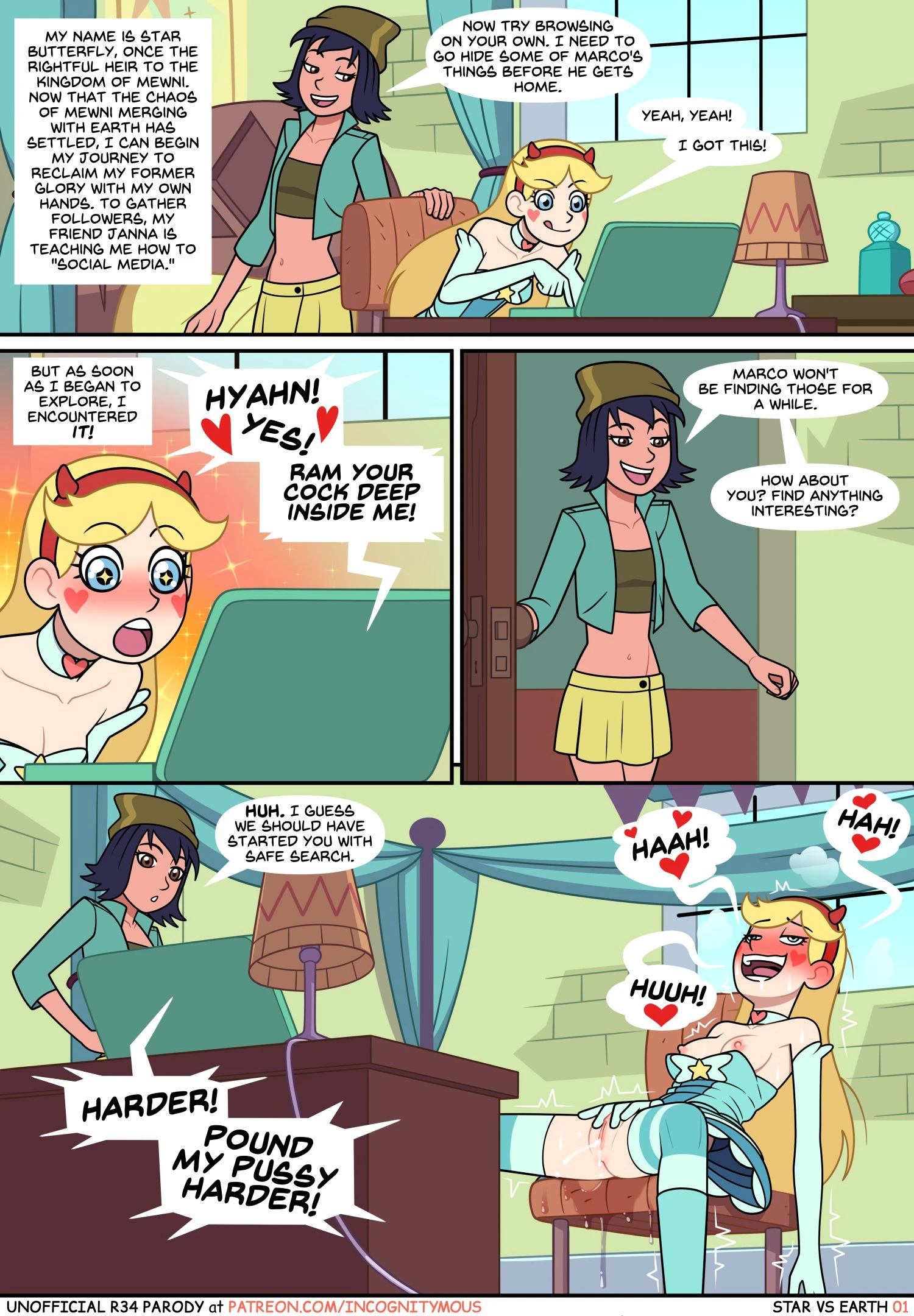 Star vs. Earth (Star VS. The Forces Of Evil) [Incognitymous] cover