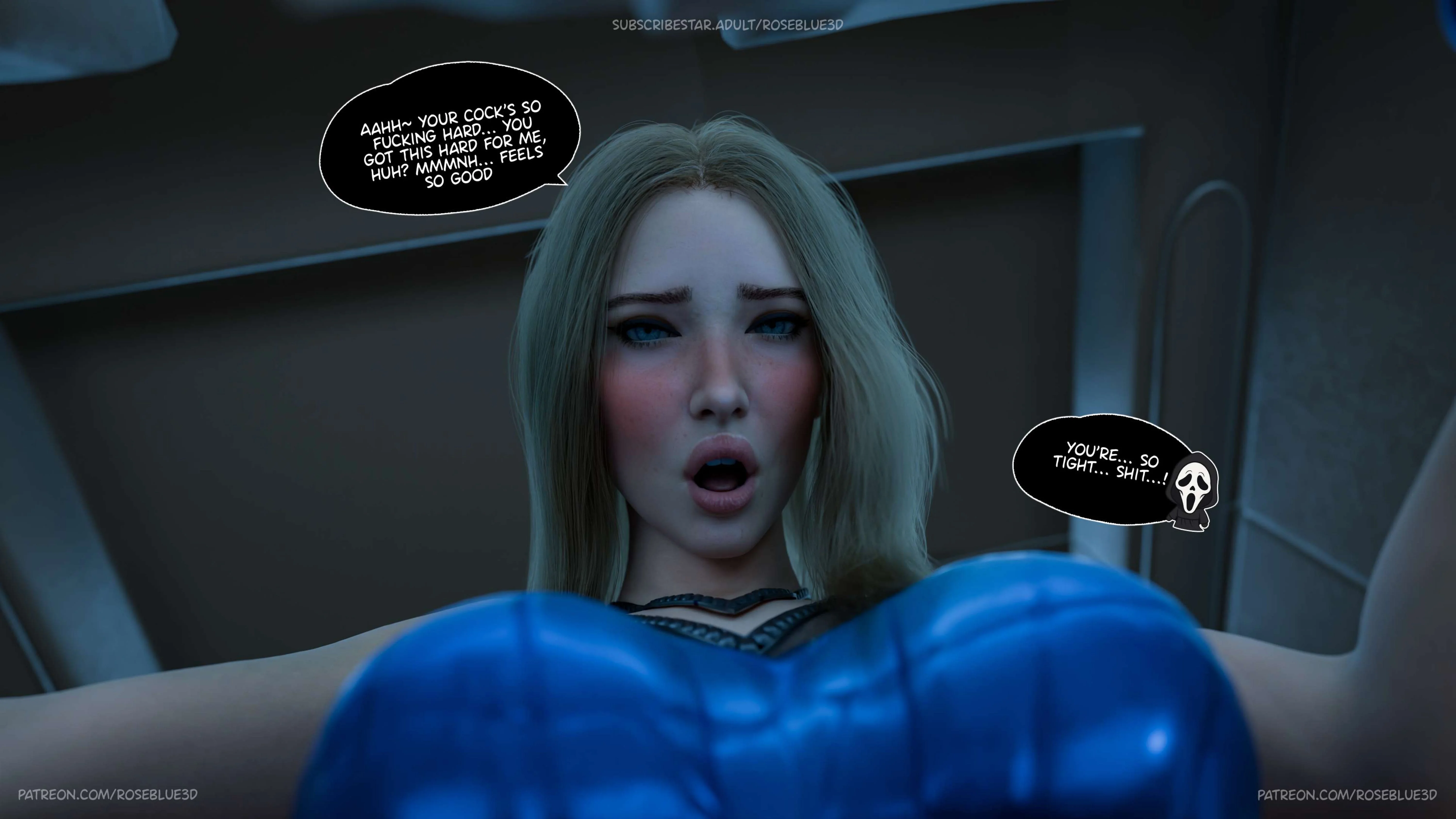 My Neighbor’s Widow 21-56 [RoseBlue3D], 47.5 . My Neighbor's Widow - Halloween Special - Ch.47.5, page 16 of 86