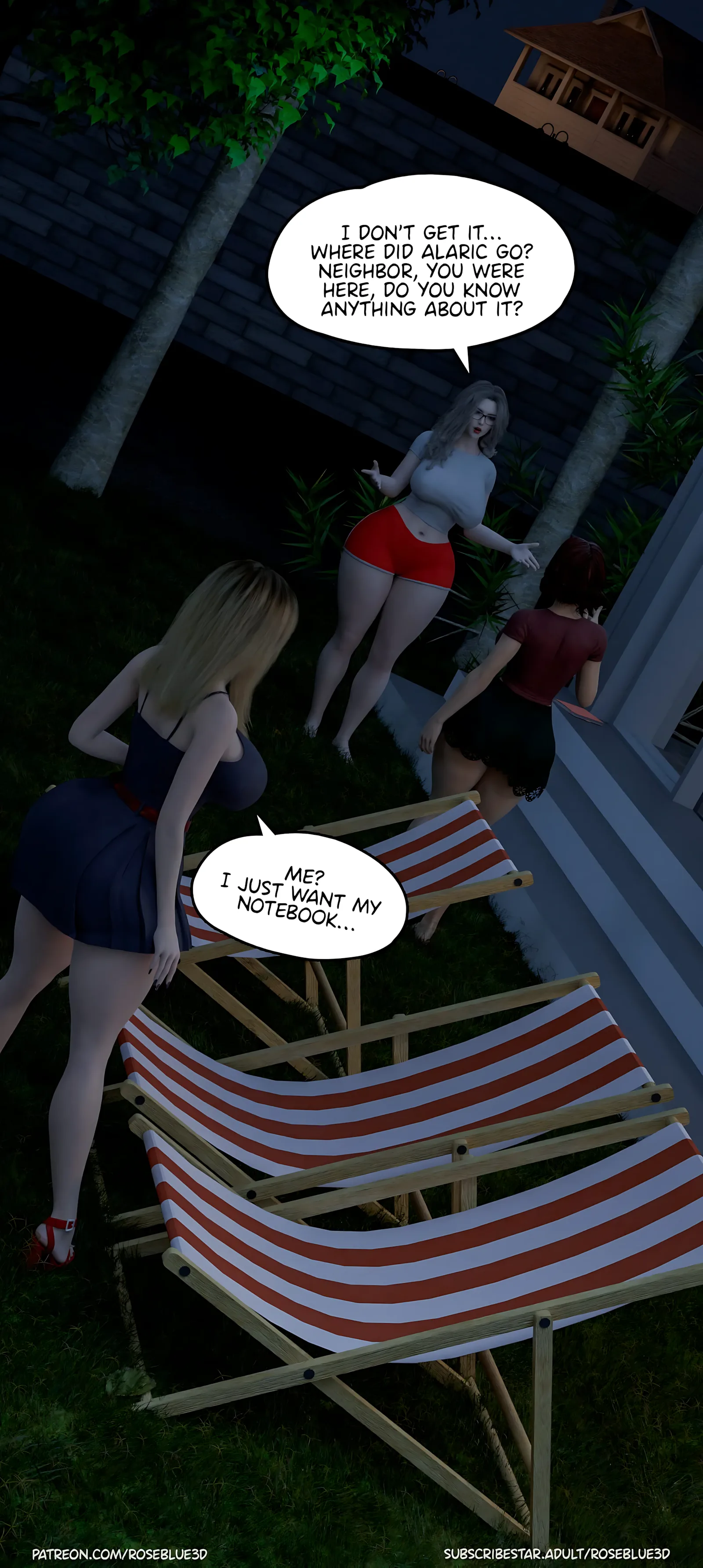 My Neighbor’s Widow 21-56 [RoseBlue3D], 37 . My Neighbor's Widow - Ch.37, page 86 of 93