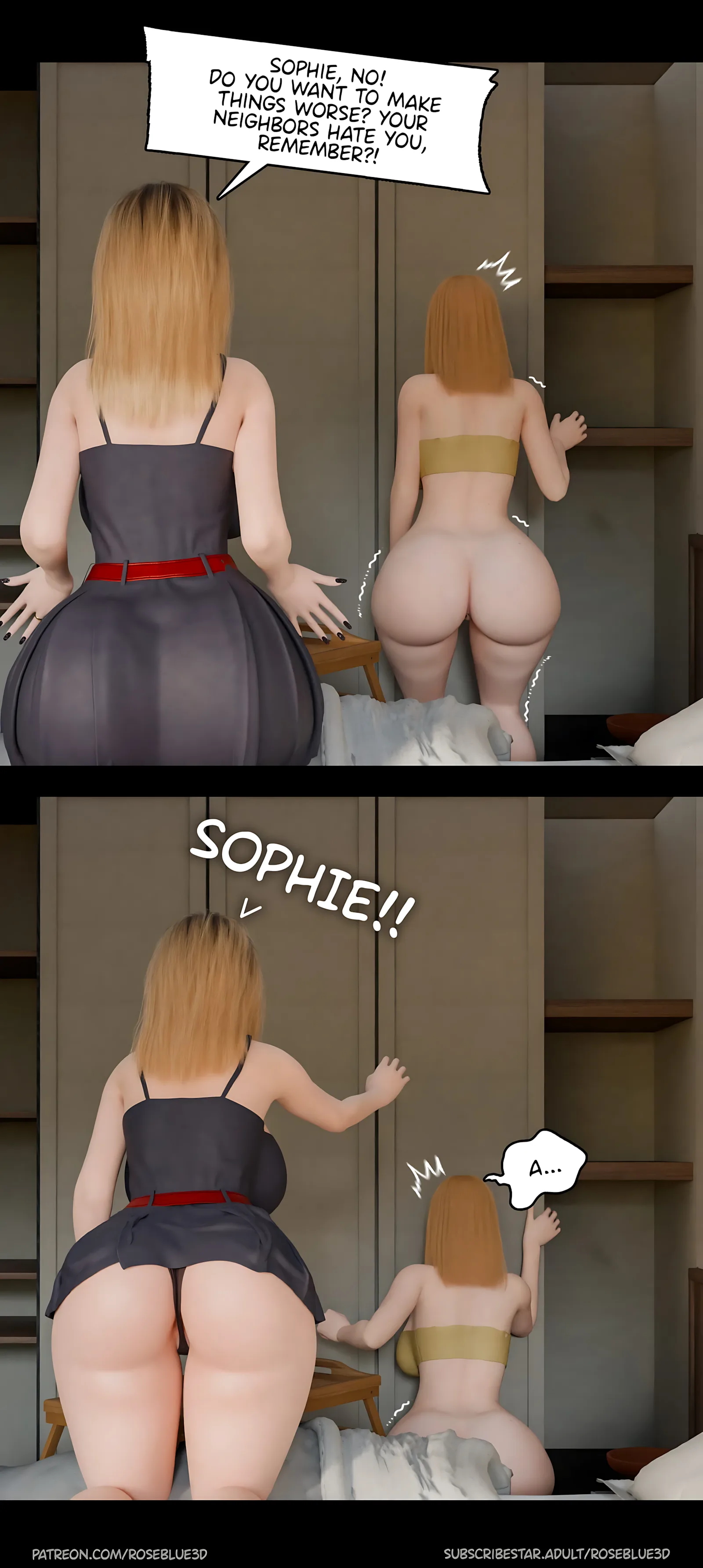 My Neighbor’s Widow 21-56 [RoseBlue3D], 35 . My Neighbor's Widow - Ch.35, page 16 of 64