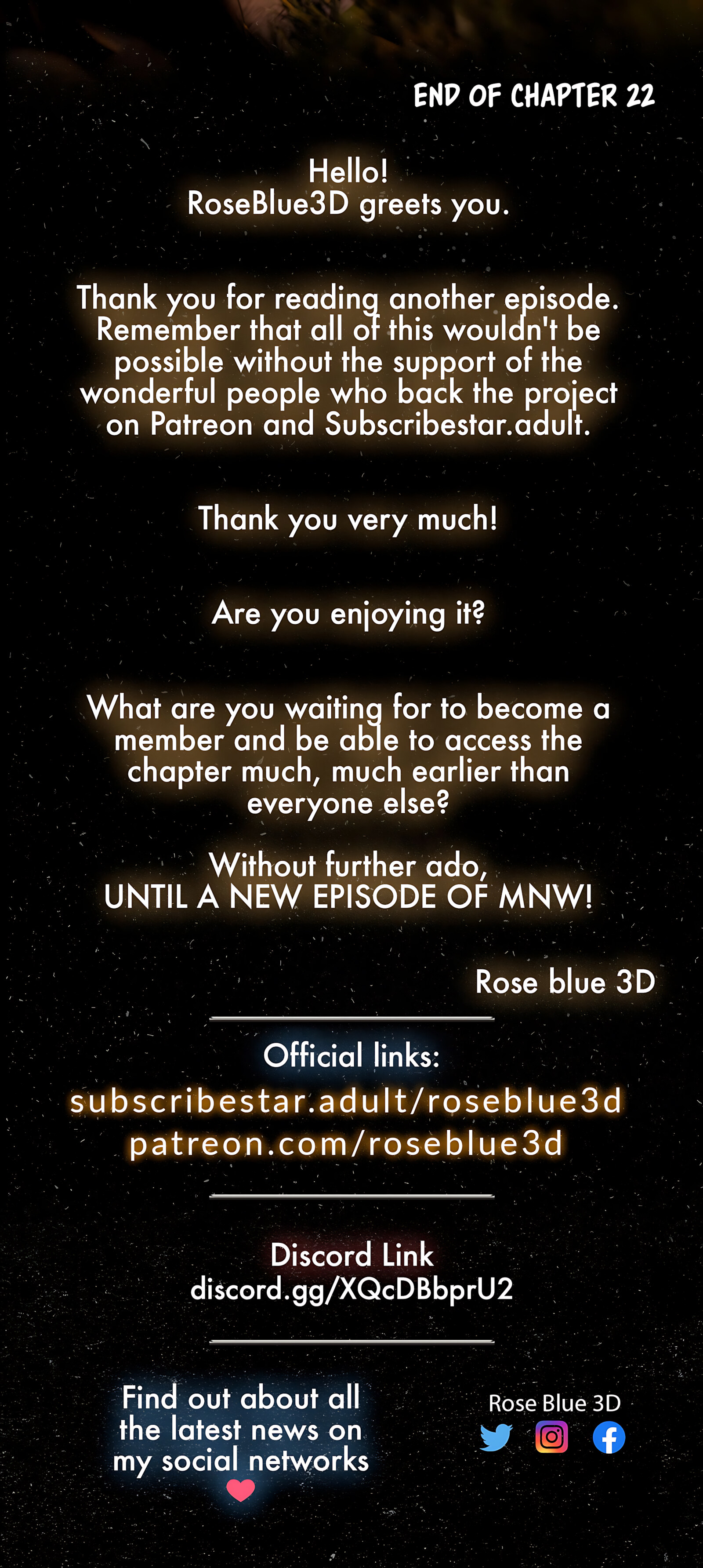 My Neighbor’s Widow 21-56 [RoseBlue3D], 22. My Neighbor’s Widow Ch. 22, page 100 of 100