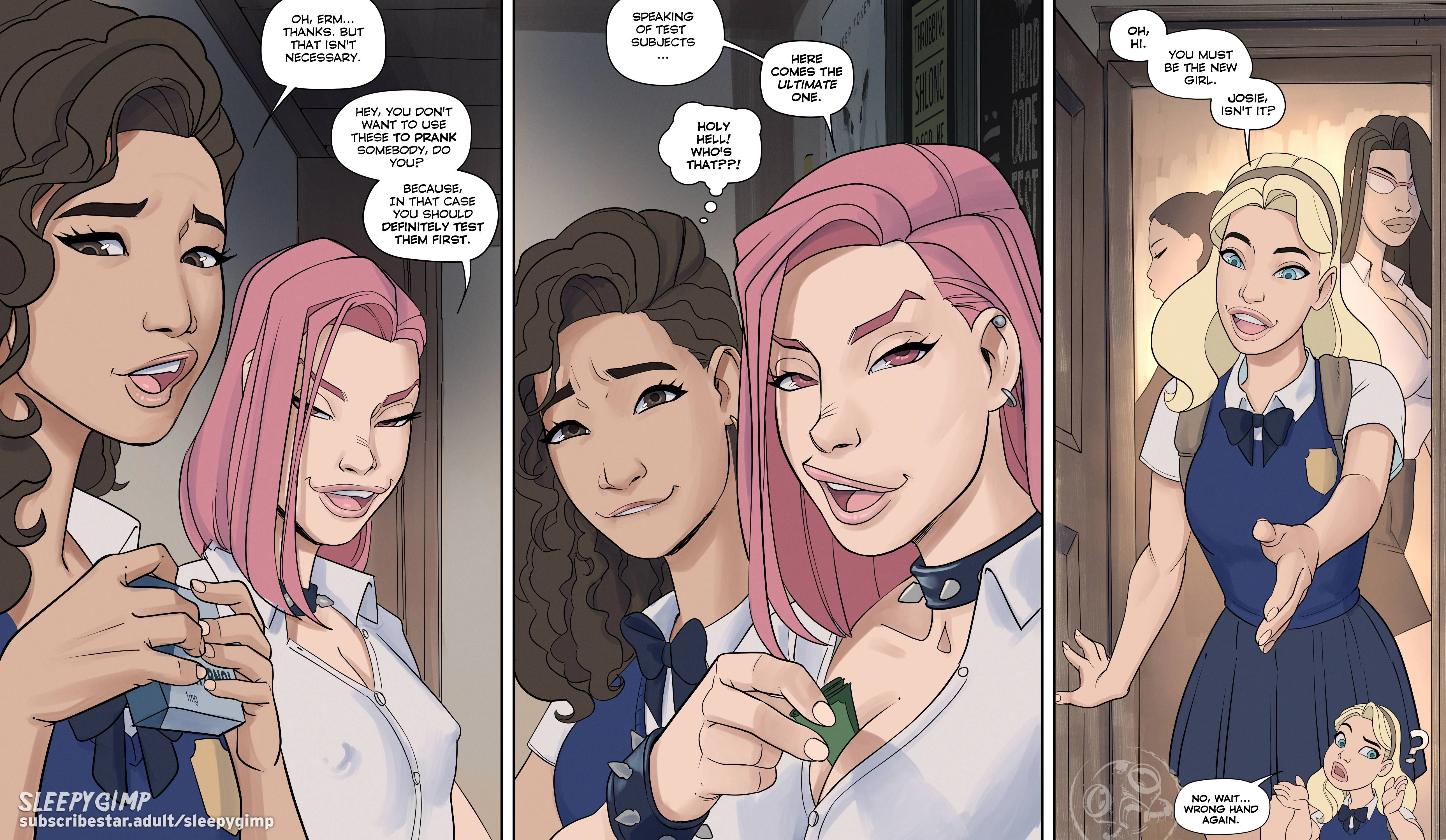 Nancy Slumber Party Mystery [SleepyGimp], Nancy Slumber Party Mystery, page 2 of 14