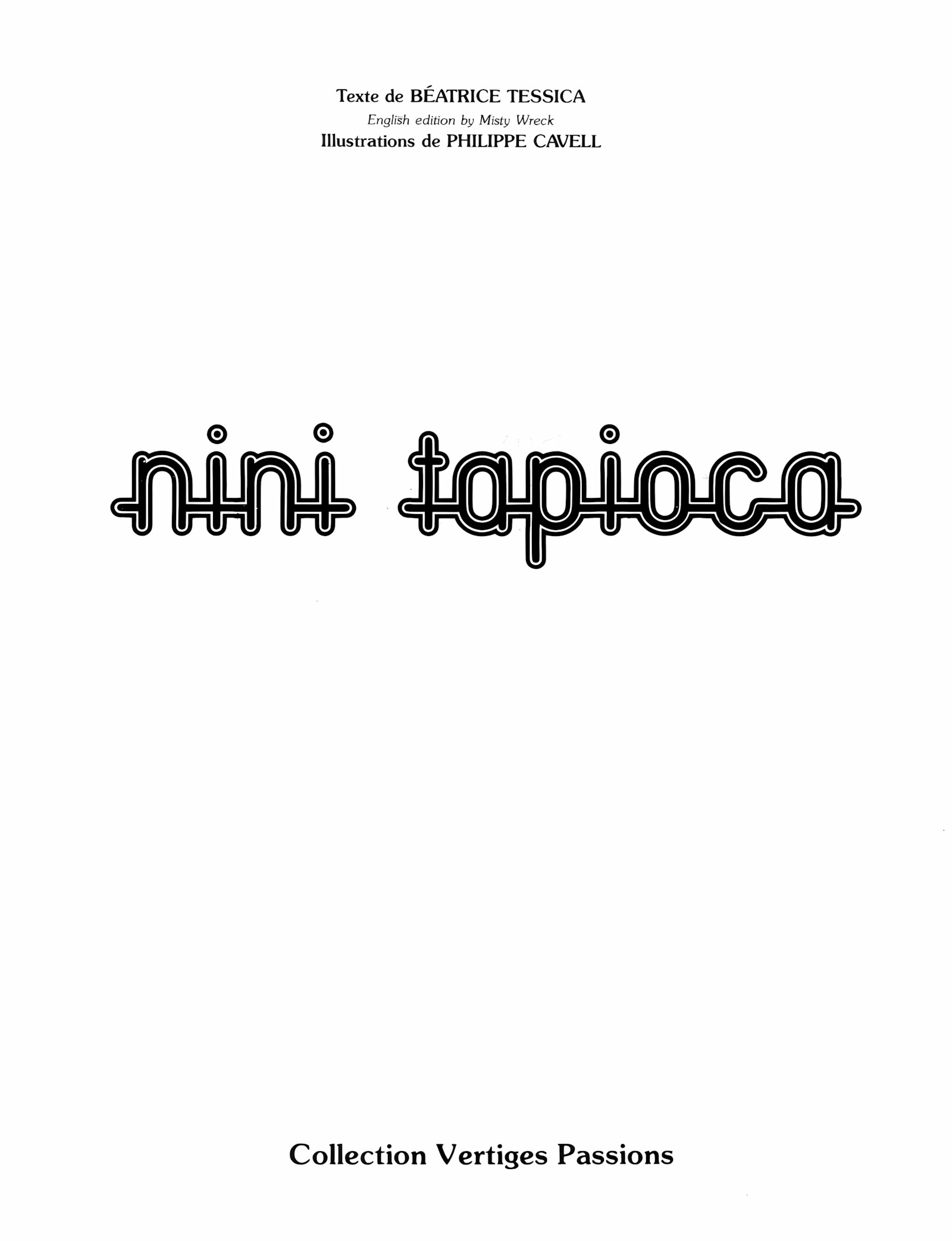 Nini Tapioca [Philippe Cavell], Nini Tapioca, page 4 of 64