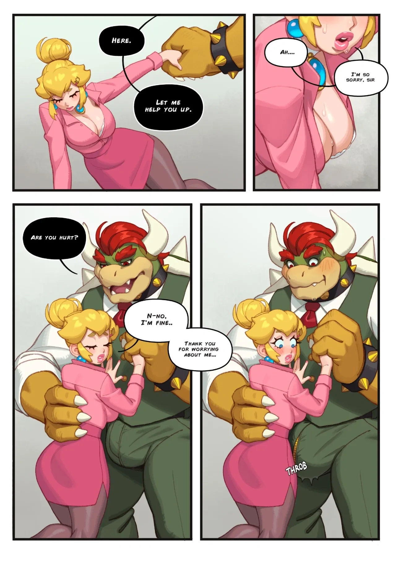 Office Affair [Riz], 1. Office Affair [Super Mario Brothers], page 6 of 17