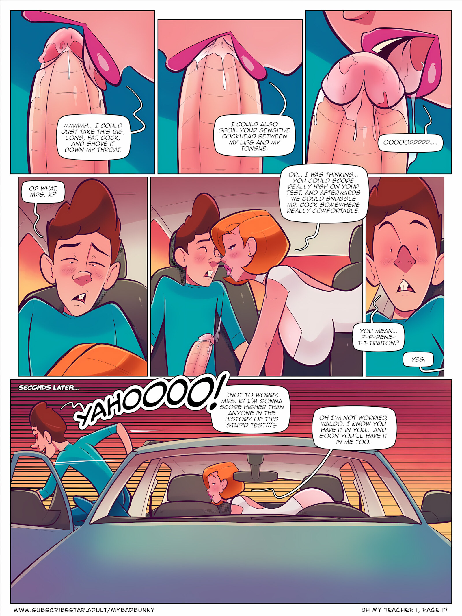Oh My Teacher [My Bad Bunny], Oh My Teacher, page 18 of 22