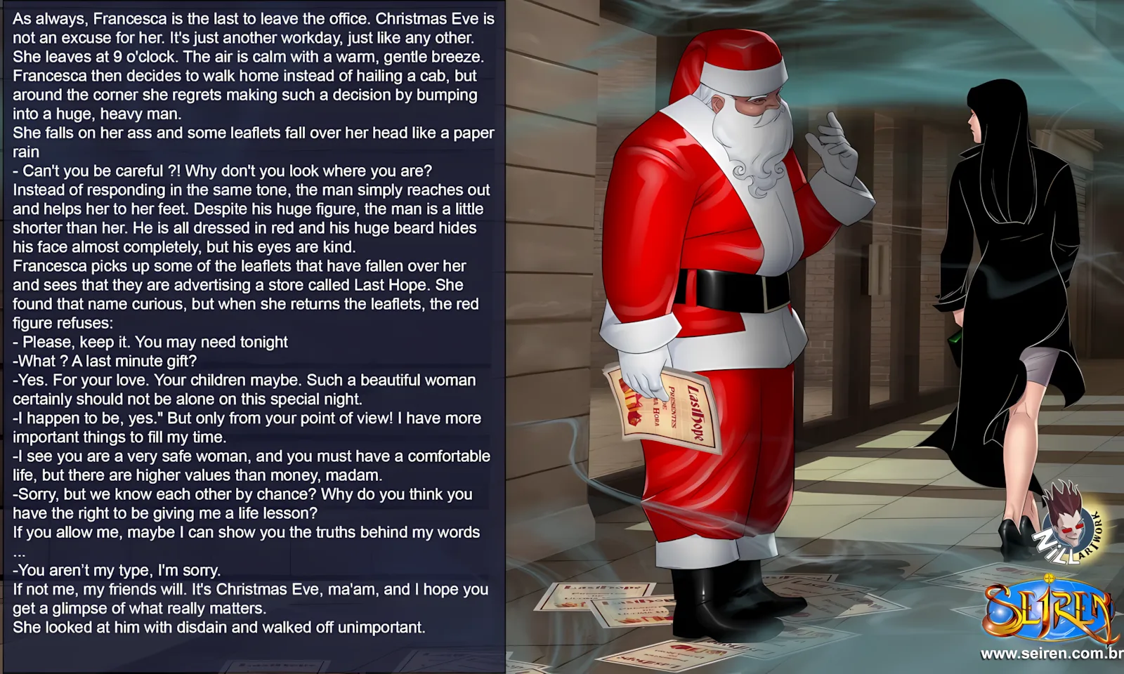 A Christmas To Francesca [Seiren], 1. A Christmas To Francesca [Seiren], page 4 of 17
