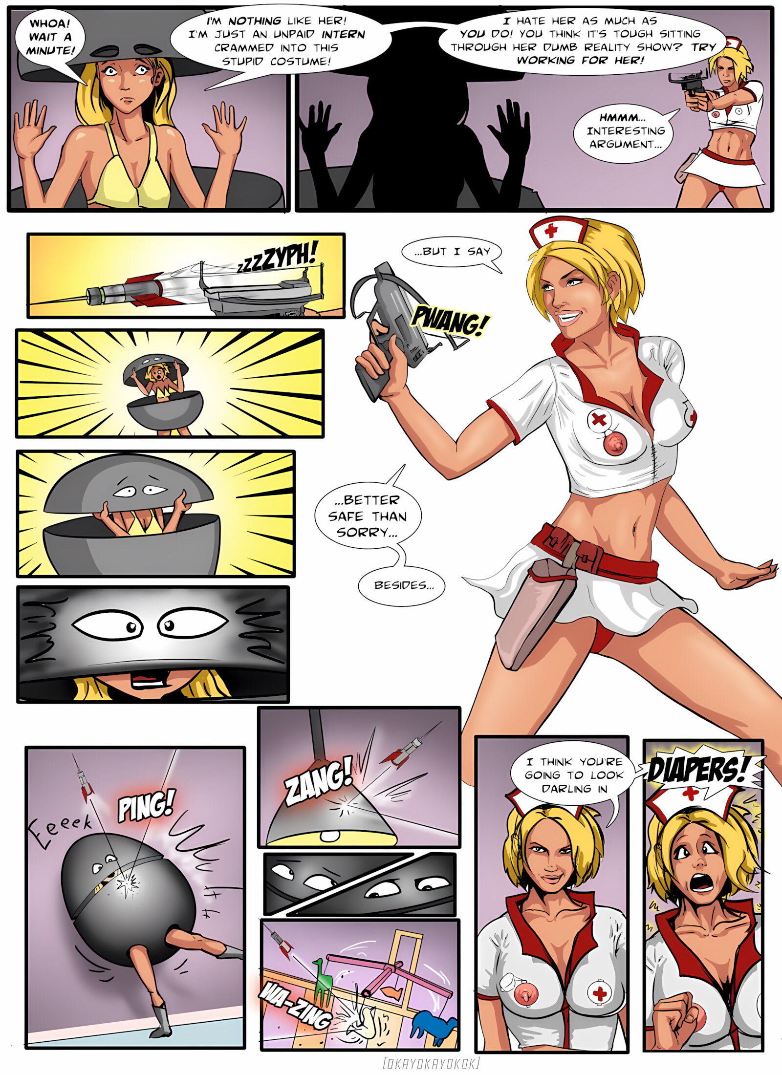 Power Princess [Okayokayokok], Power Princess, page 9 of 21