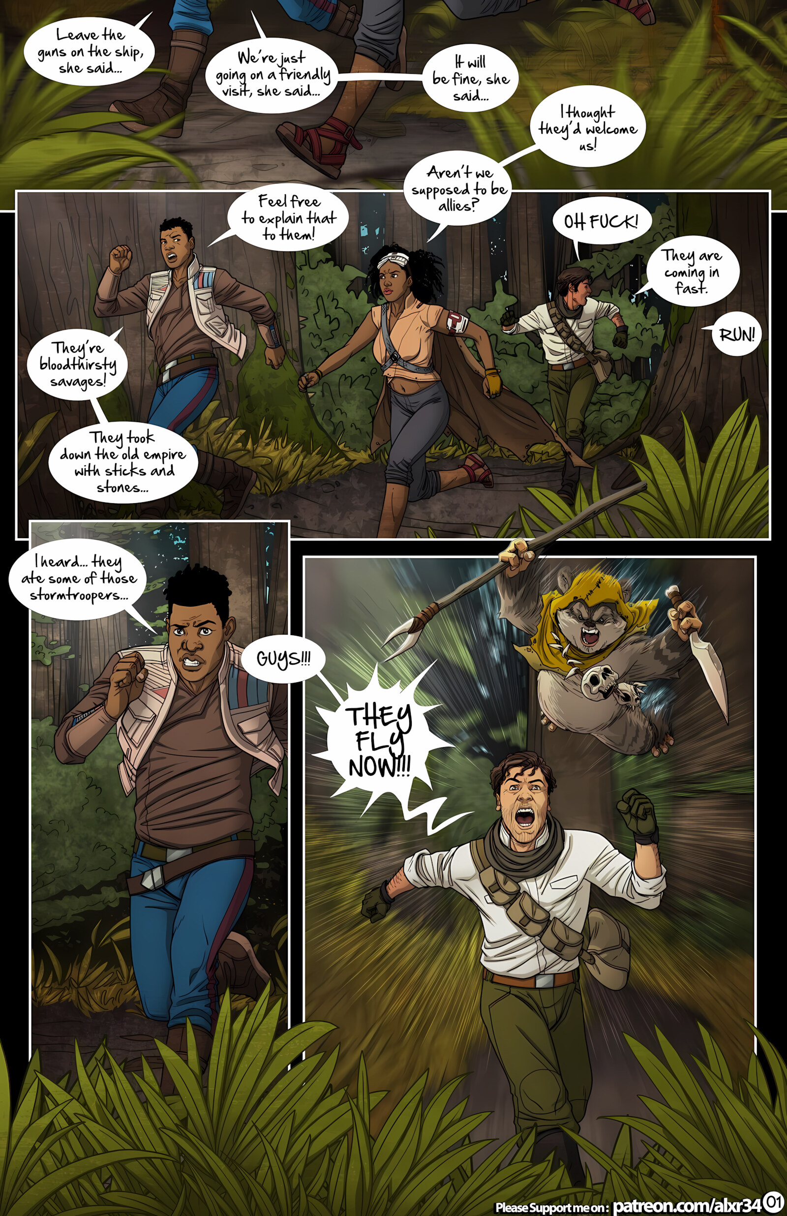 A Complete Guide To Wookie Sex [Alxr34], A Complete Guide To Wookie Sex 5, page 1 of 10