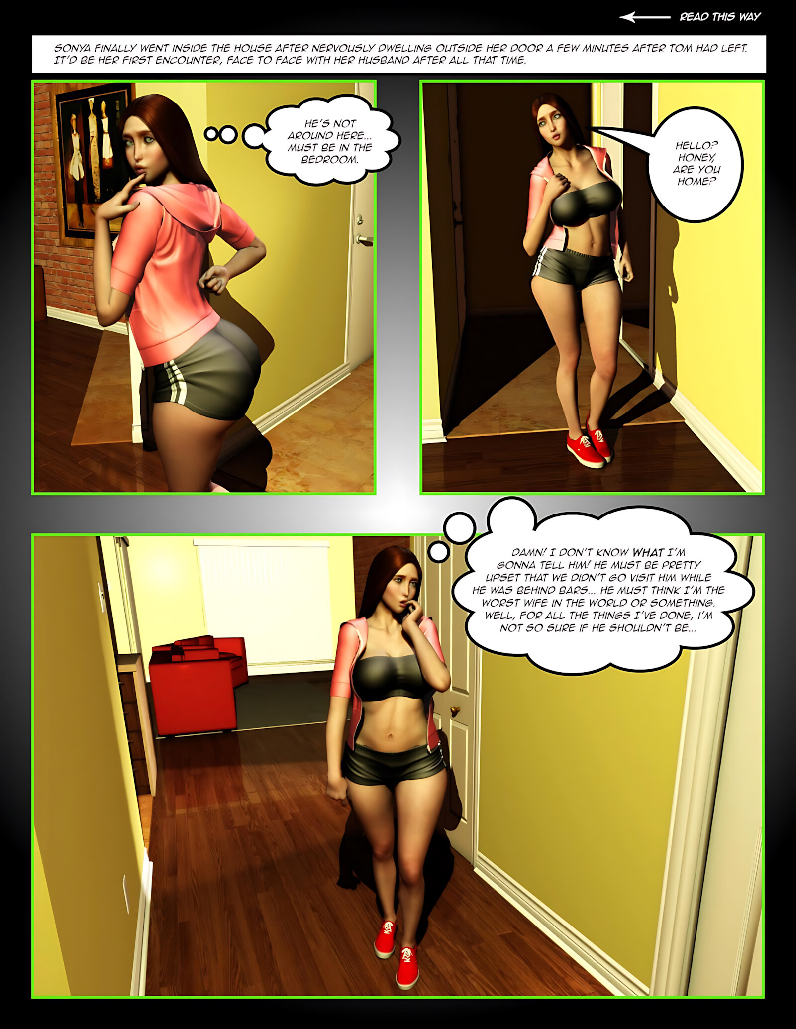 Prison Ladies [Moiarte3D], Prison Ladies 5, page 2 of 37