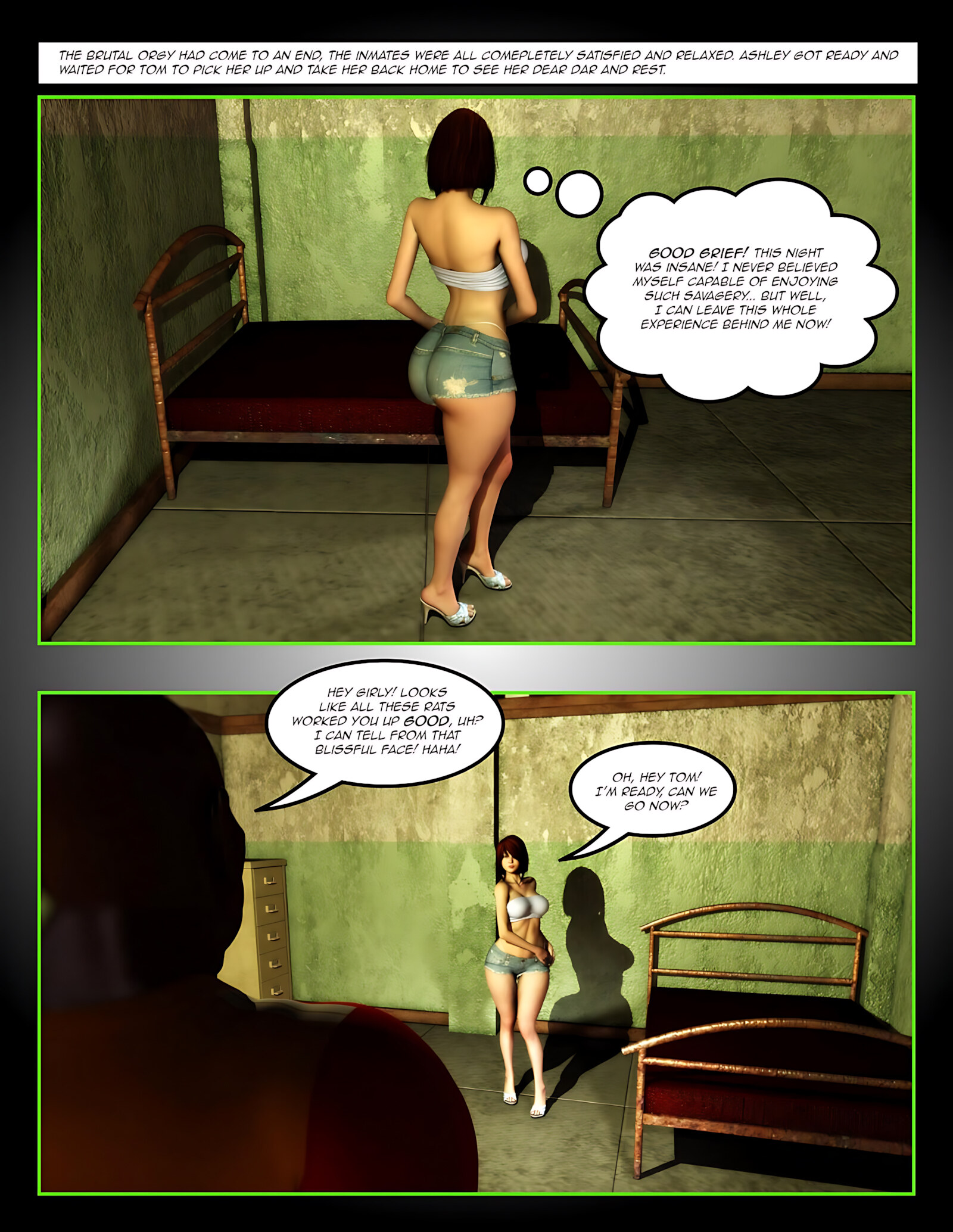 Prison Ladies [Moiarte3D], Prison Ladies 5, page 14 of 37