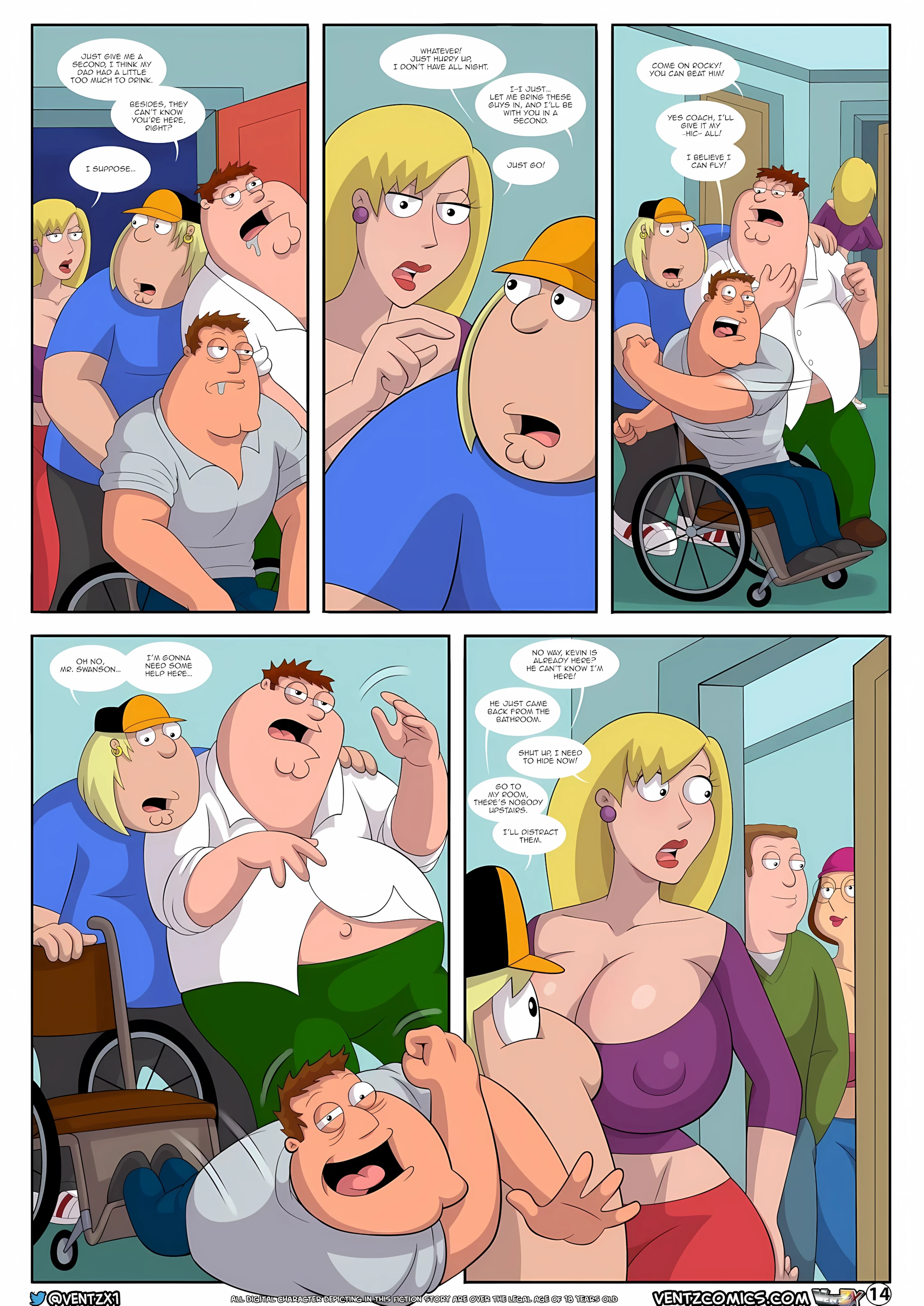 Quahog Diaries [Family Guy], 2 . Quahog Diaries - Chapter 3 [Arabatos], page 14 of 50