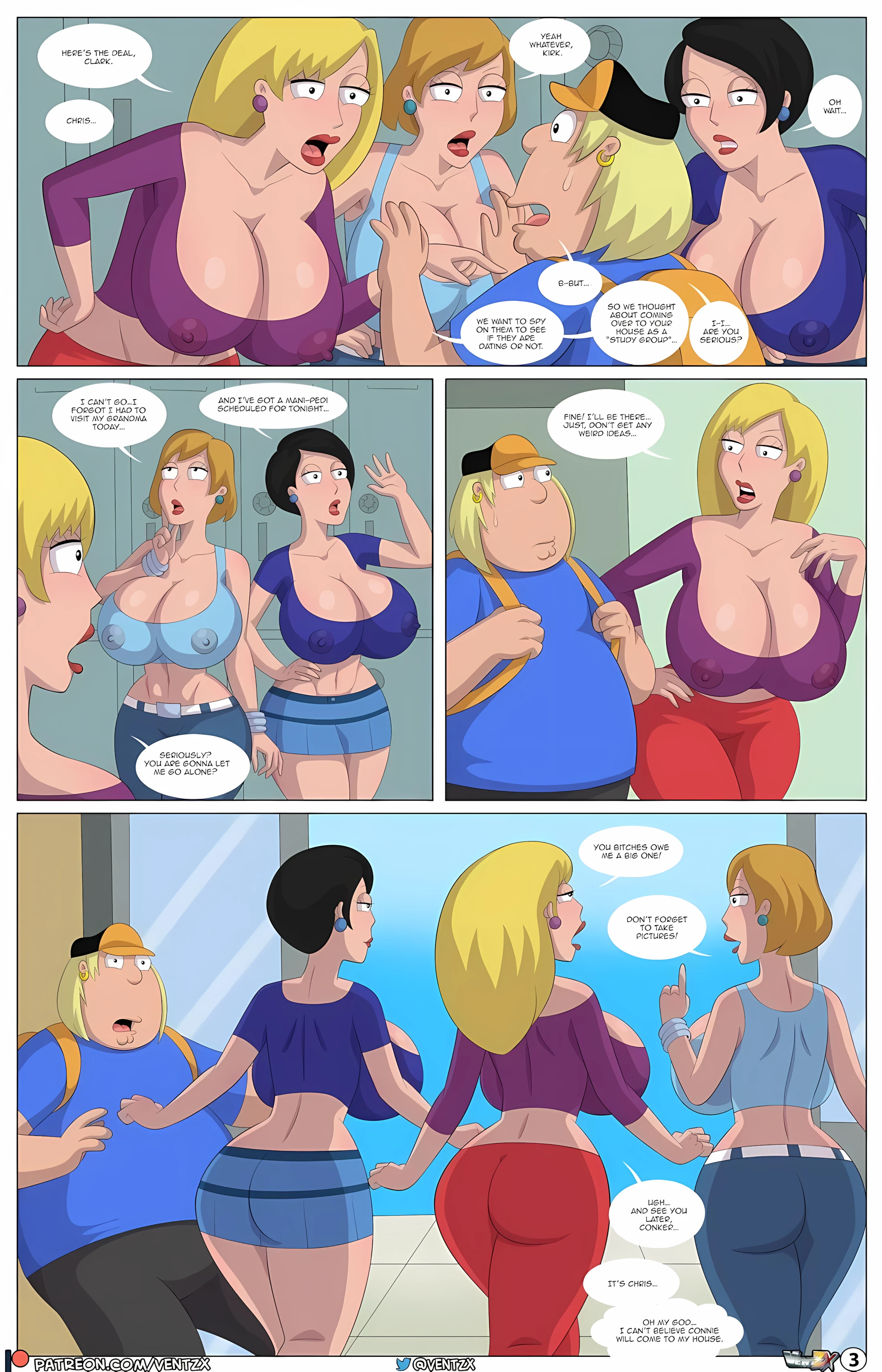 Quahog Diaries [Family Guy], 2 . Quahog Diaries - Chapter 3 [Arabatos], page 3 of 50