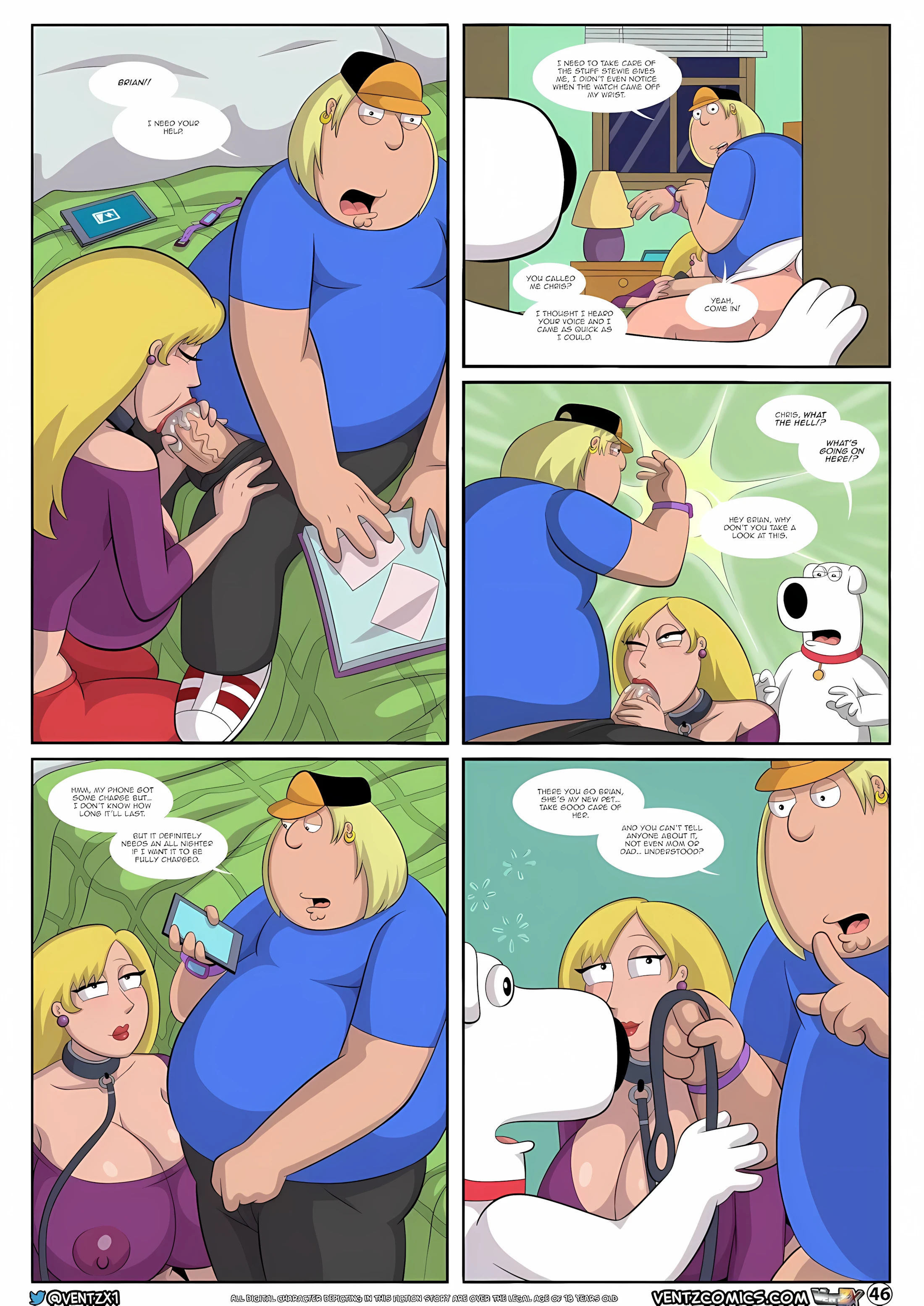 Quahog Diaries [Family Guy], 2 . Quahog Diaries - Chapter 3 [Arabatos], page 46 of 50