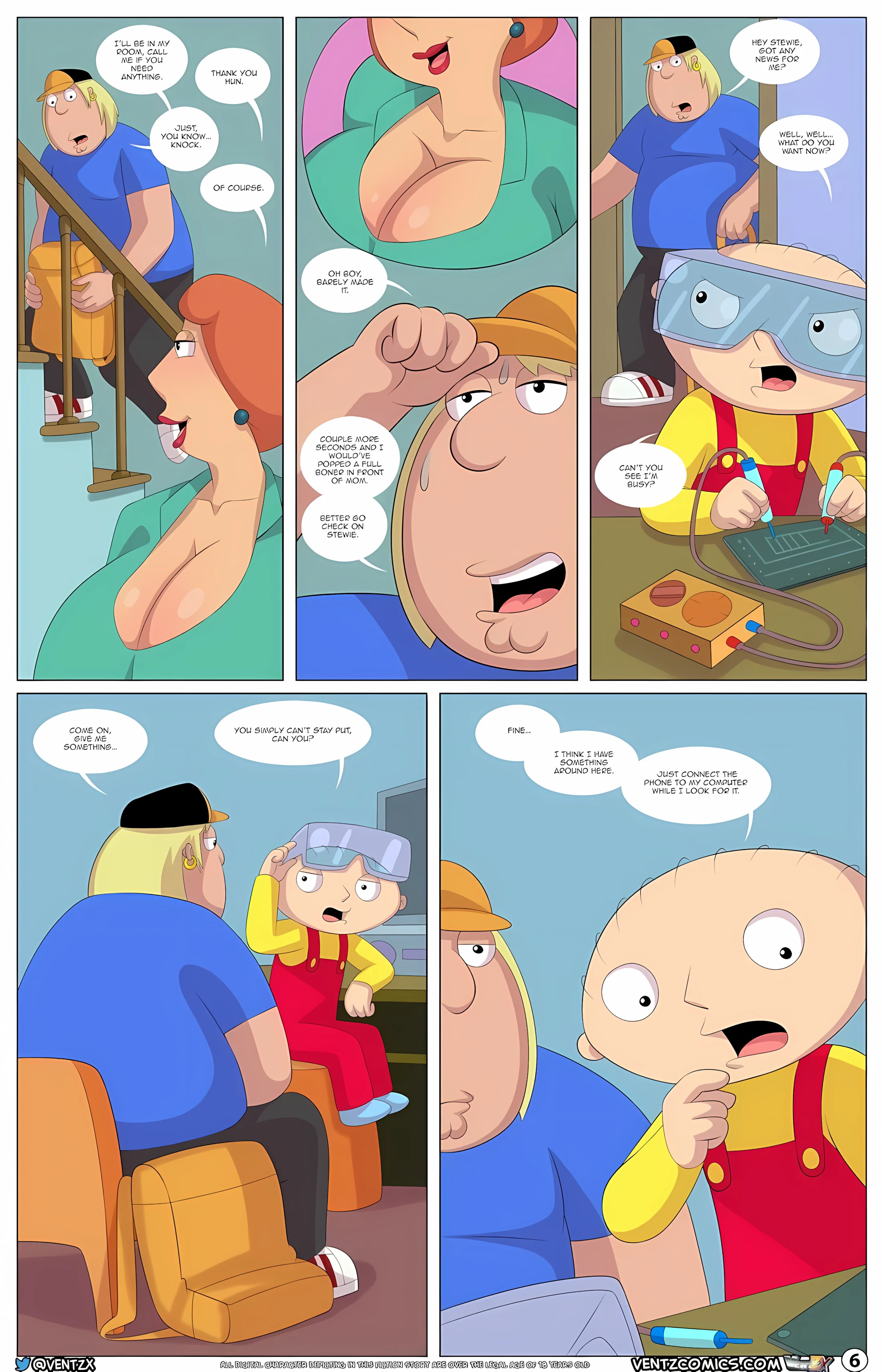 Quahog Diaries [Family Guy], 2 . Quahog Diaries - Chapter 3 [Arabatos], page 6 of 50