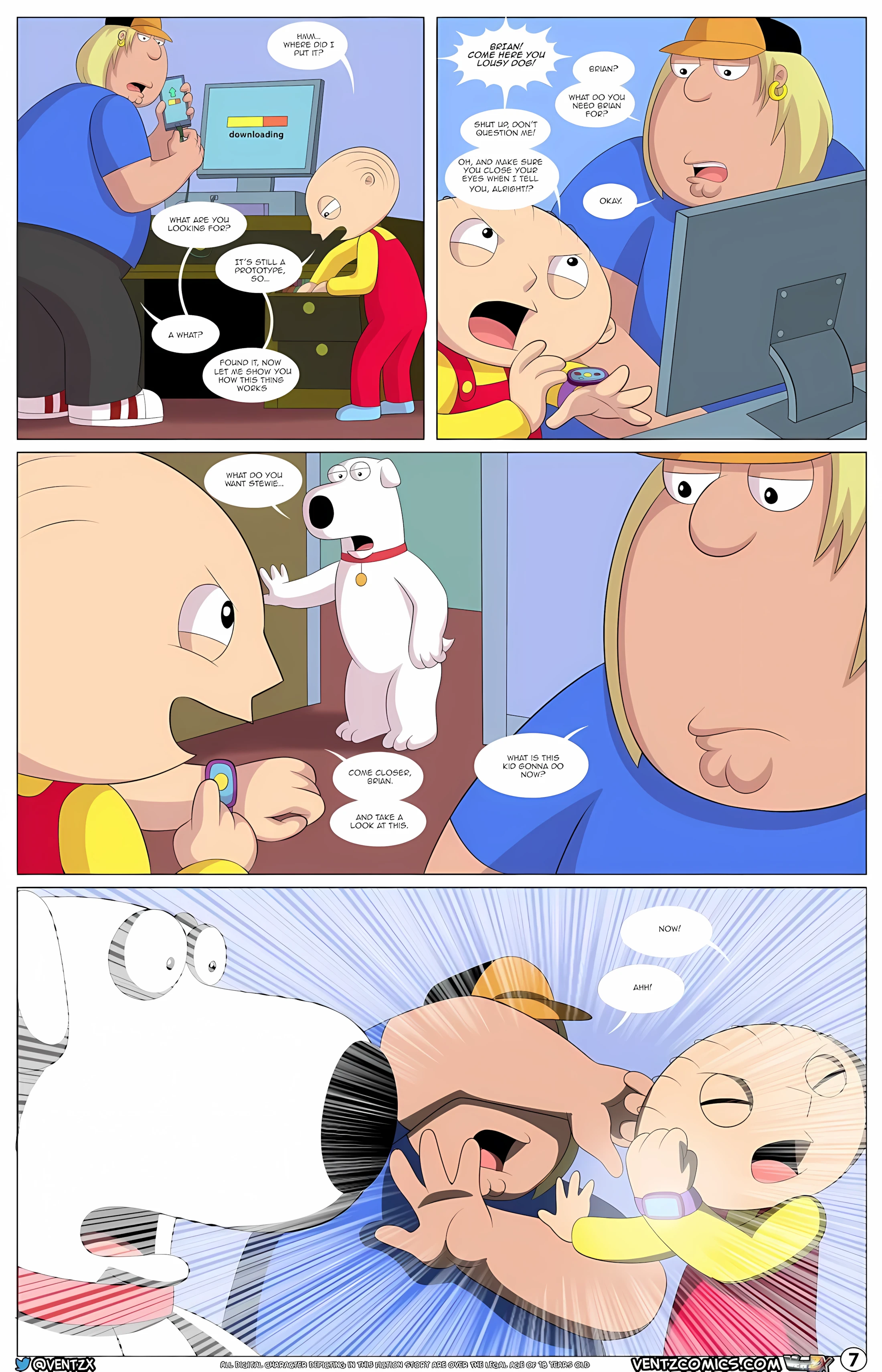 Quahog Diaries [Family Guy], 2 . Quahog Diaries - Chapter 3 [Arabatos], page 7 of 50