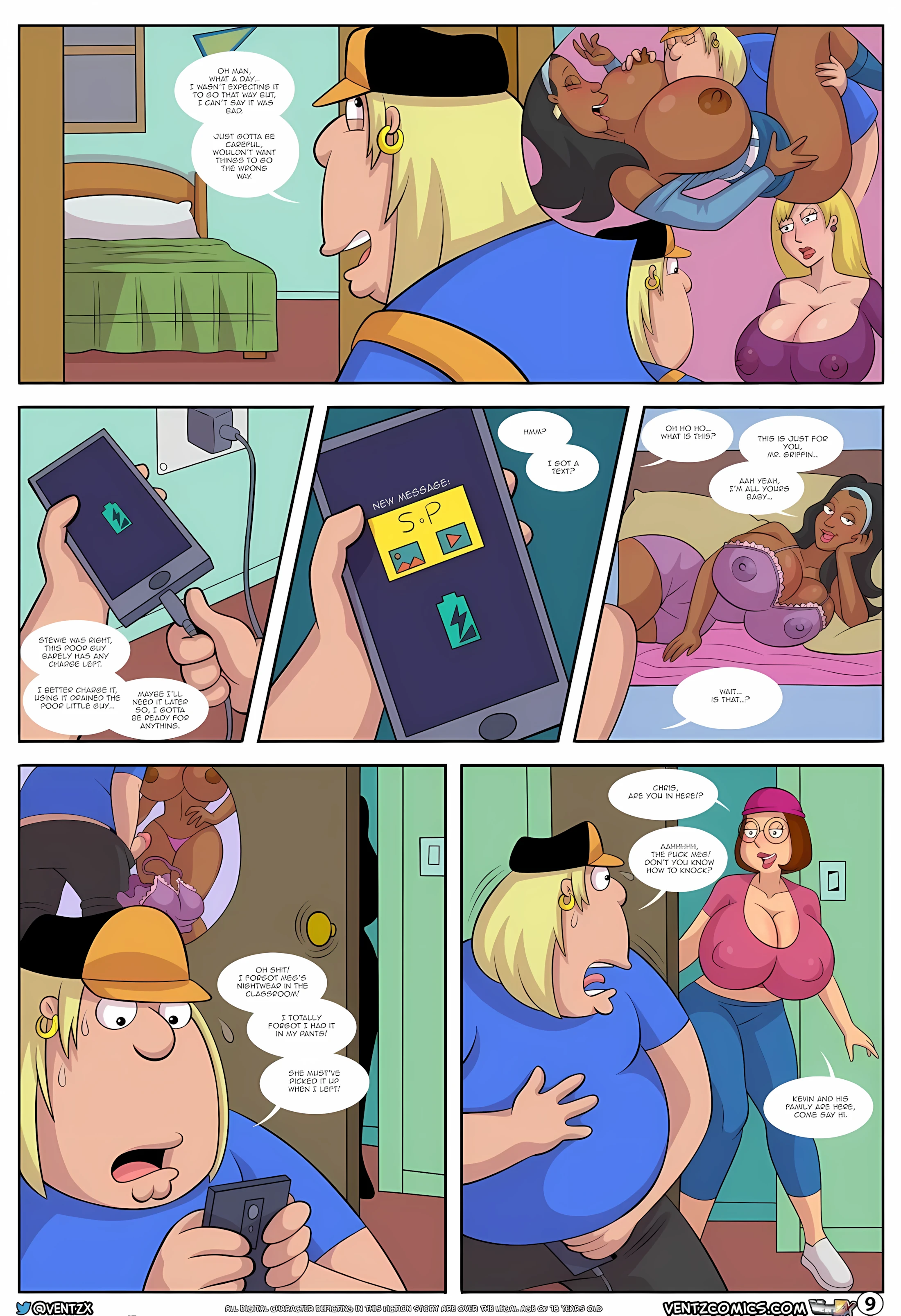 Quahog Diaries [Family Guy], 2 . Quahog Diaries - Chapter 3 [Arabatos], page 9 of 50