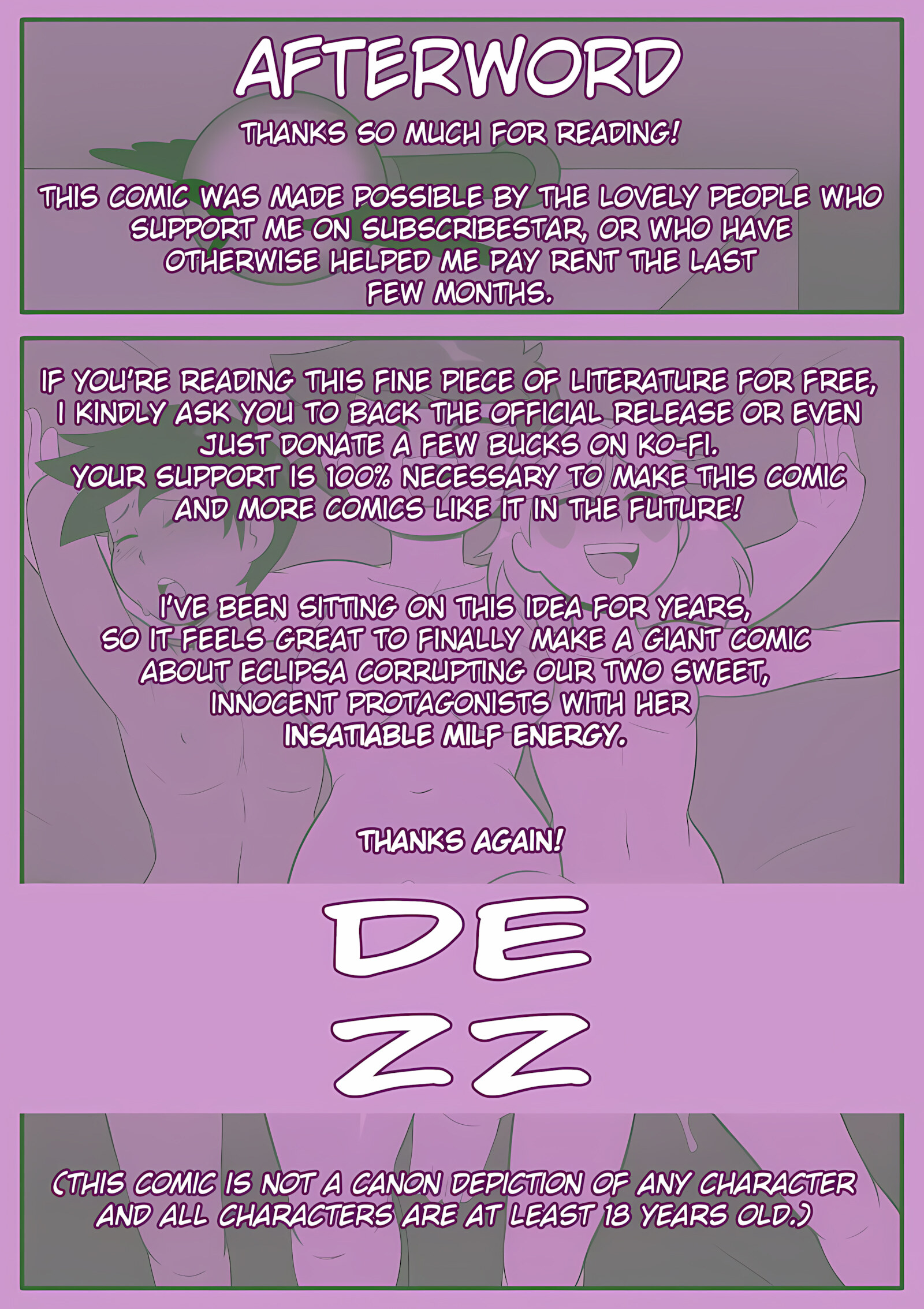 Queen’s Night Out [Dezz], Queen’s Night Out, page 19 of 19