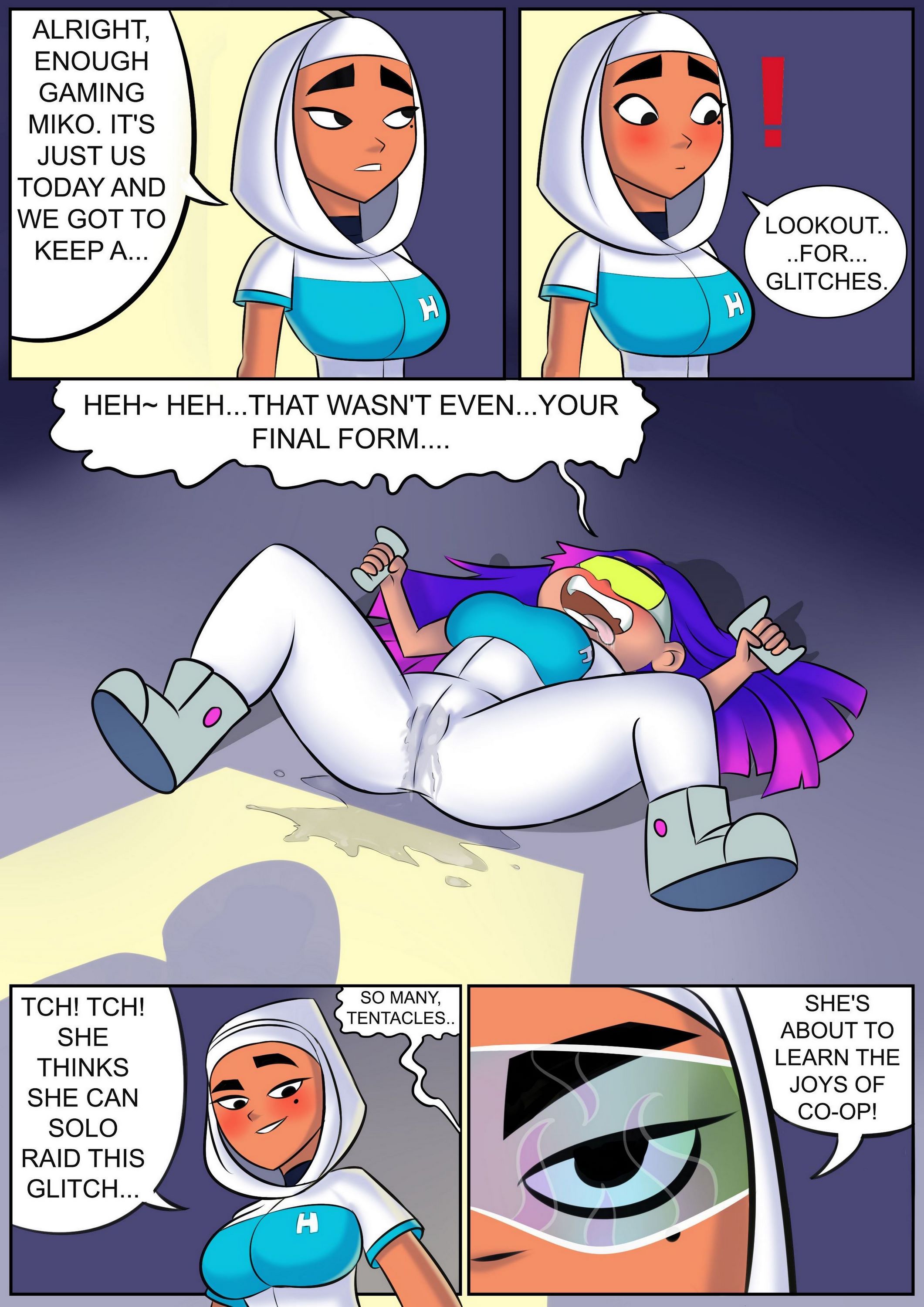 Rated T for Tentacles [PlanZ34], Rated T for Tentacles (Glitch Techs) [PlanZ34], page 3 of 8