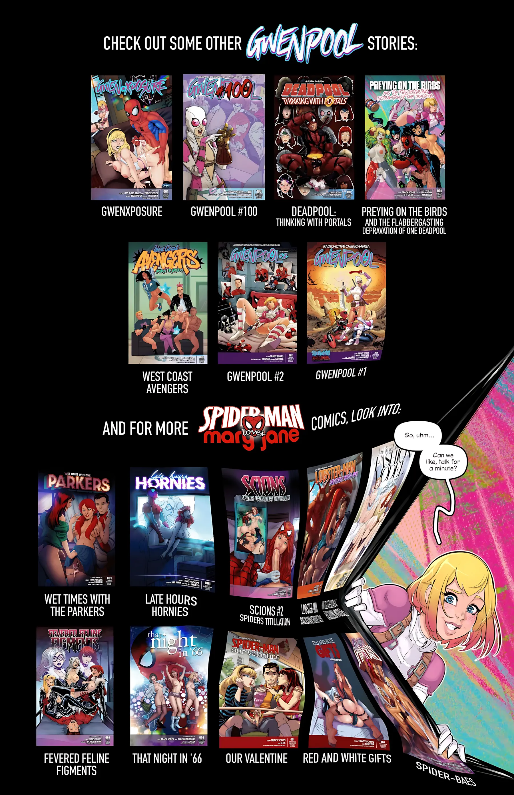 Renew Your Lust (The Amazing Spider-Man), 1 . Renew Your Lust [Tracy Scops], page 11 of 26