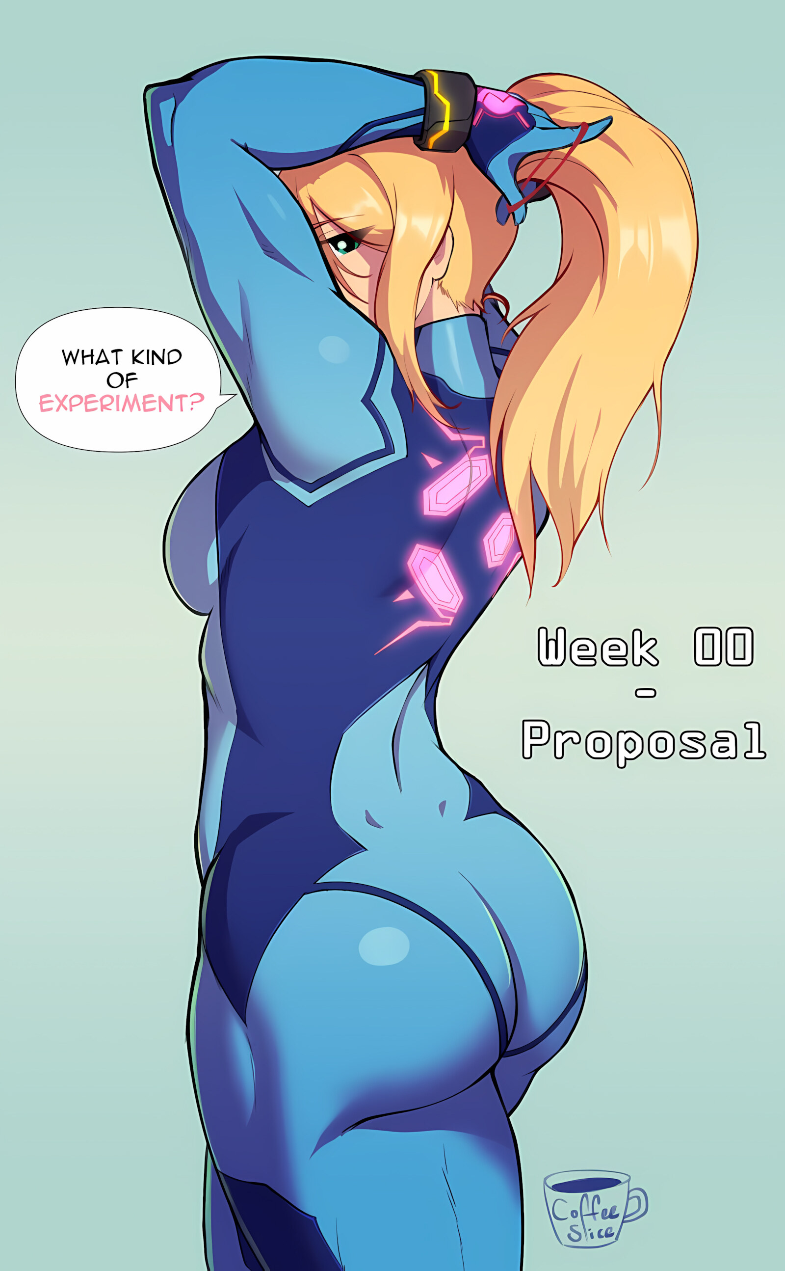 Samus’ Pregnancy Log [CoffeeSlice], Samus' Pregnancy Log, page 1 of 20