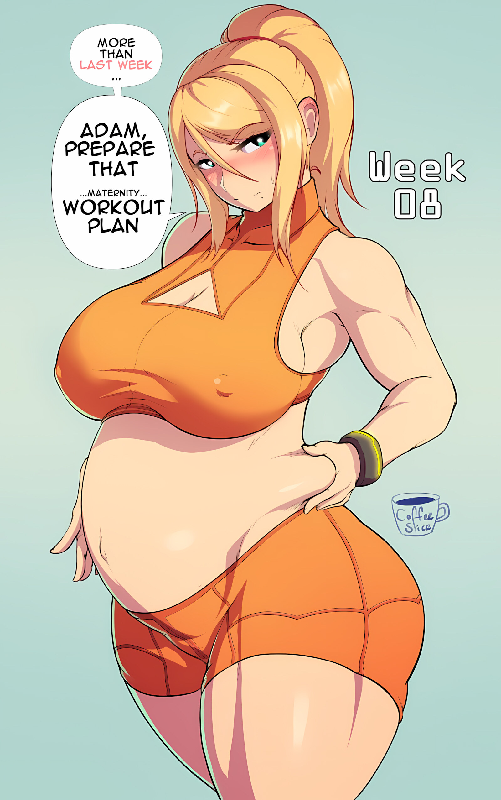Samus’ Pregnancy Log [CoffeeSlice], Samus' Pregnancy Log, page 3 of 20