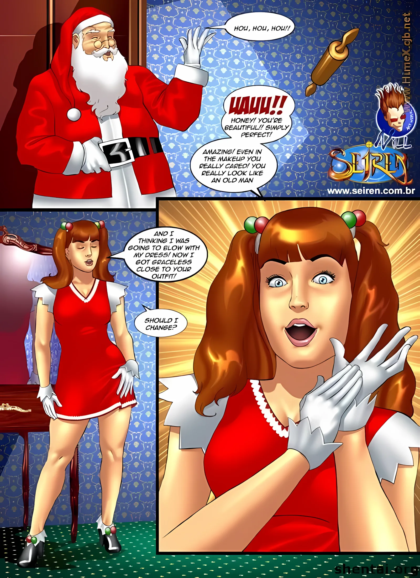 Santa’s Charity [Seiren], 1 . Santa's Charity [Seiren], page 4 of 21