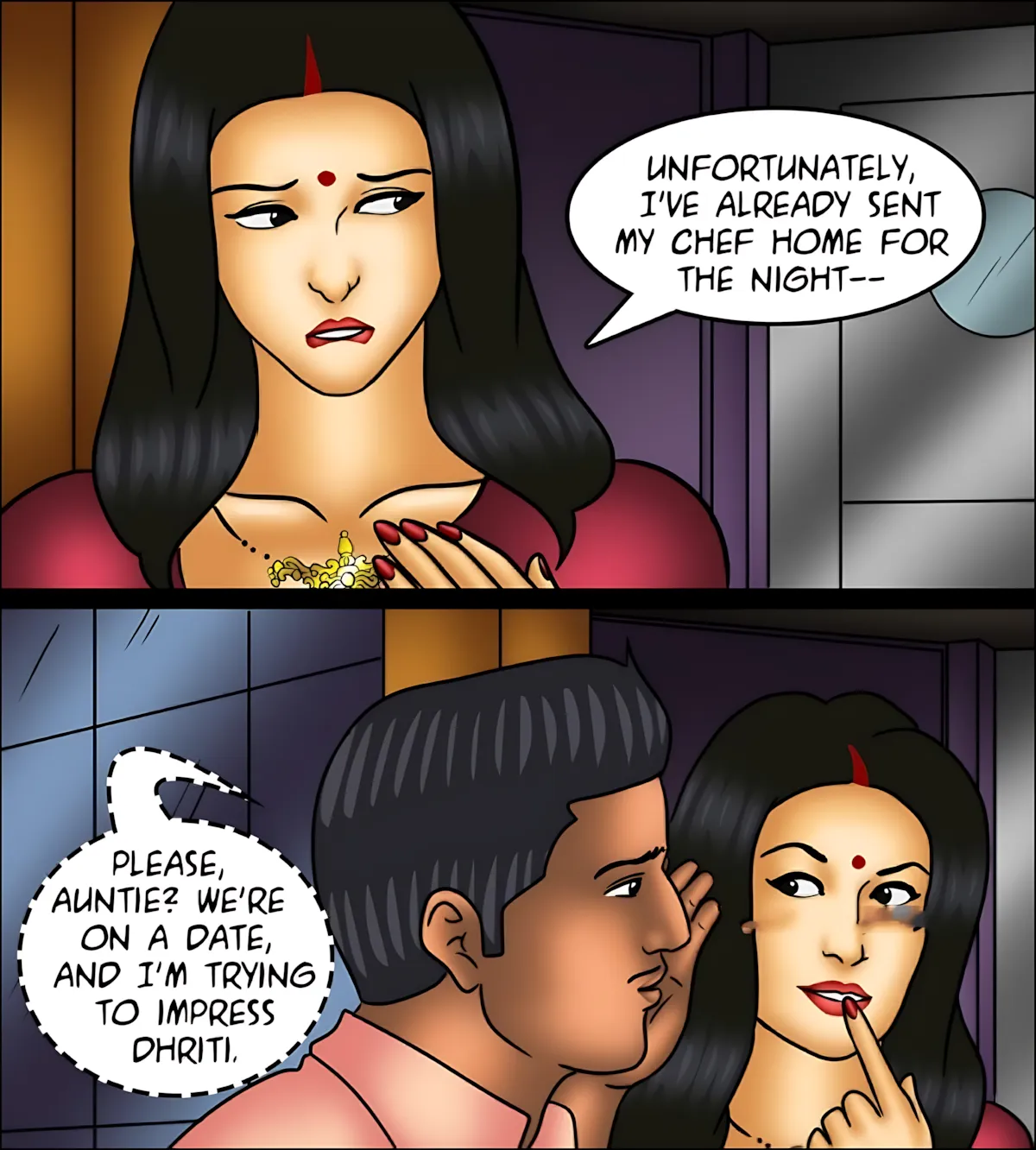 Savita Bhabhi 141-153 [Kirtu], Savita Bhabhi Episode 153 - Lessons In Lovemaking, page 5 of 139