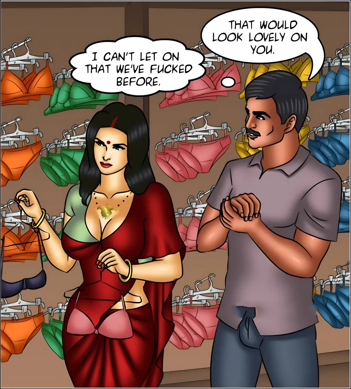Savita Bhabhi 141-153 [Kirtu], Savita Bhabhi Episode 150 - Vamika's Secret, page 38 of 129
