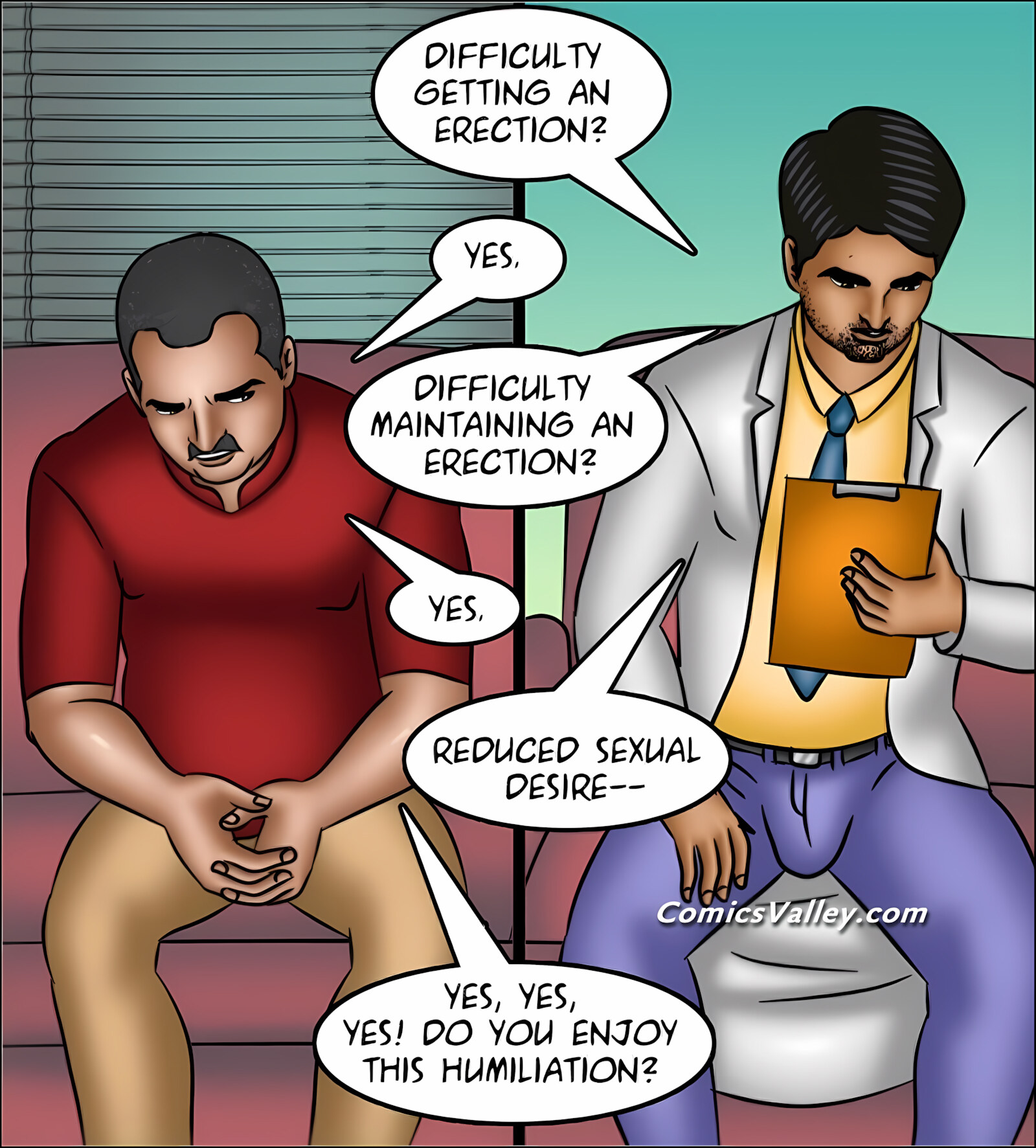 Savita Bhabhi 141-153 [Kirtu], Savita Bhabhi 148 - Little Blue Pill, page 45 of 142