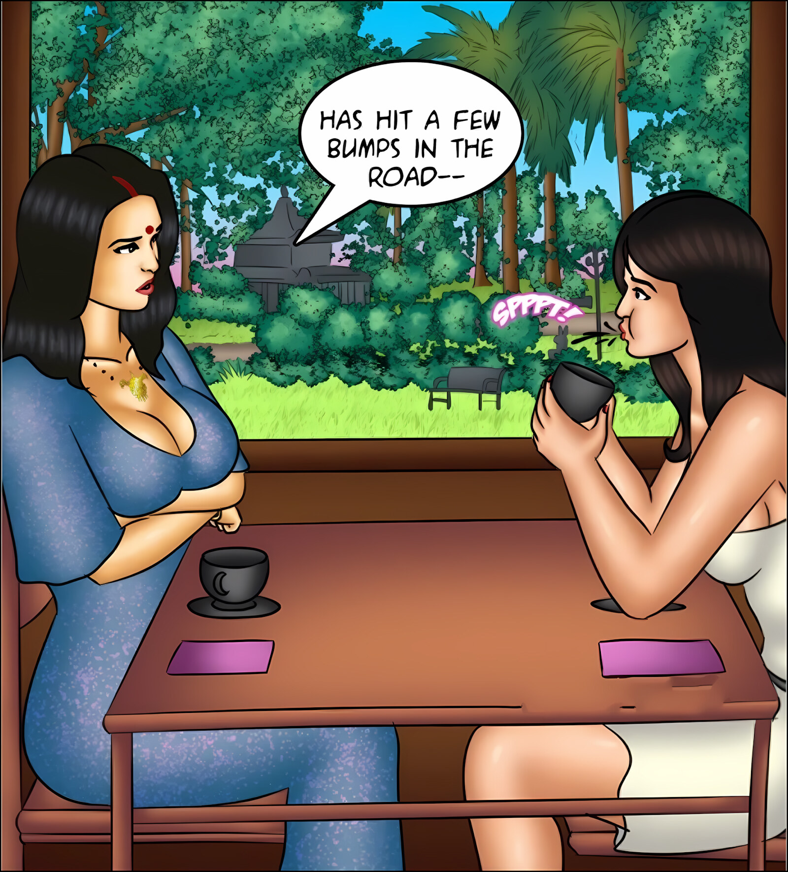 Savita Bhabhi 141-153 [Kirtu], Savita Bhabhi 146 - The Other Shoe Drops, page 5 of 142