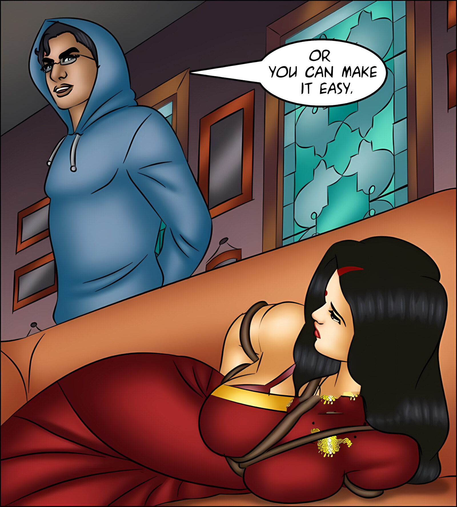 Savita Bhabhi 141-153 [Kirtu], Savita Bhabhi 145 - The Great Escape, page 3 of 142