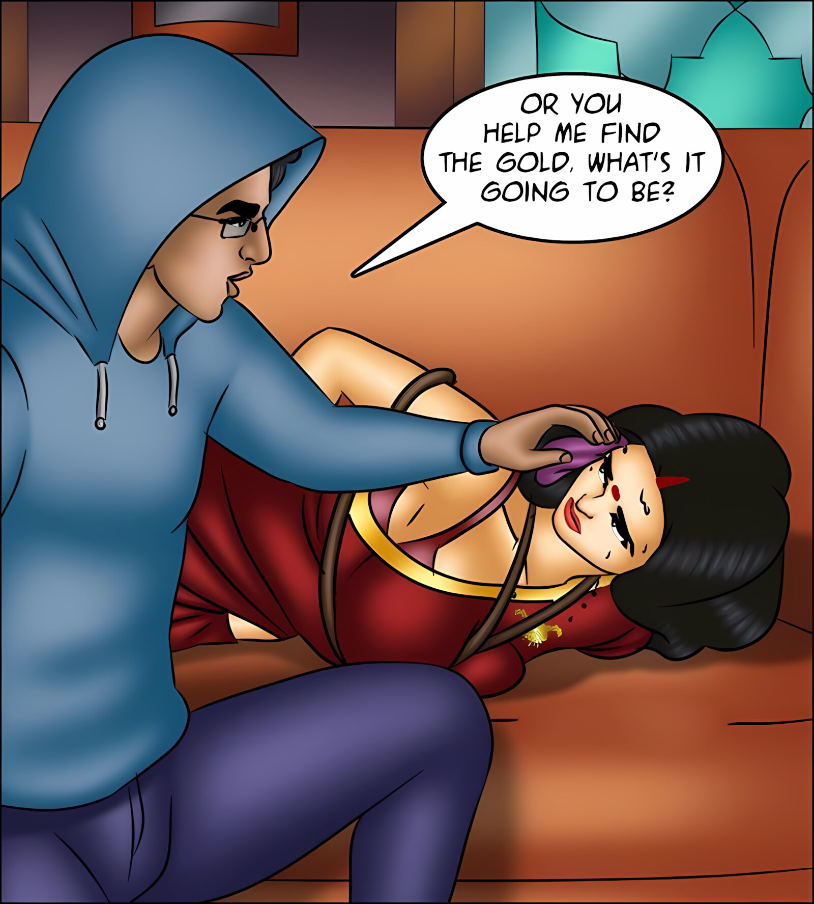 Savita Bhabhi 141-153 [Kirtu], Savita Bhabhi 145 - The Great Escape, page 10 of 142