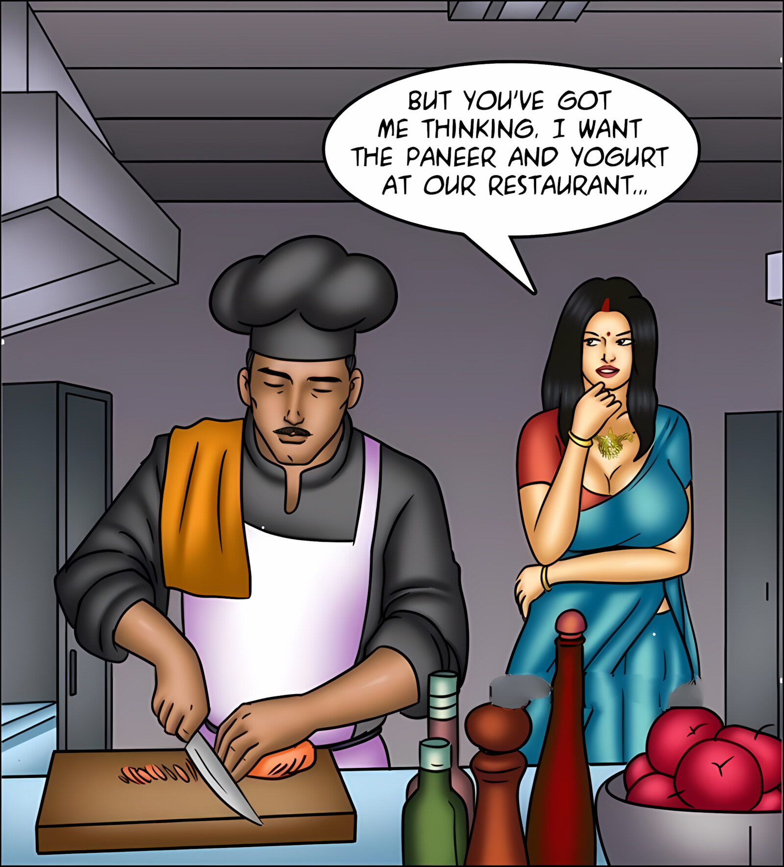 Savita Bhabhi 141-153 [Kirtu], Savita Bhabhi 144 - Milking It!, page 30 of 142
