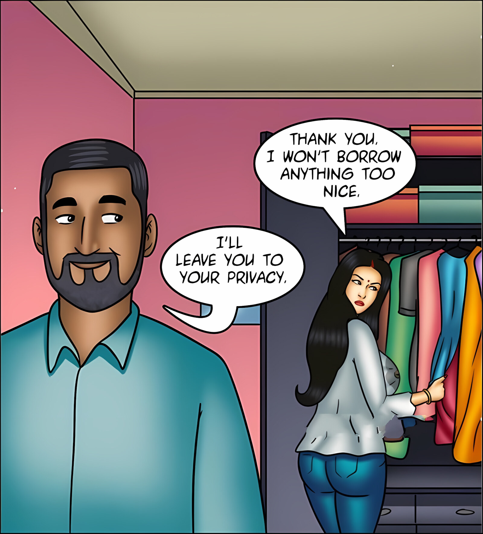 Savita Bhabhi 141-153 [Kirtu], Savita Bhabhi 144 - Milking It!, page 64 of 142