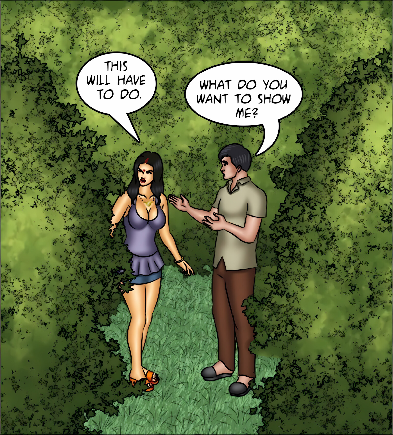Savita Bhabhi 141-153 [Kirtu], Savita Bhabhi 143 - What a Headache!, page 111 of 142