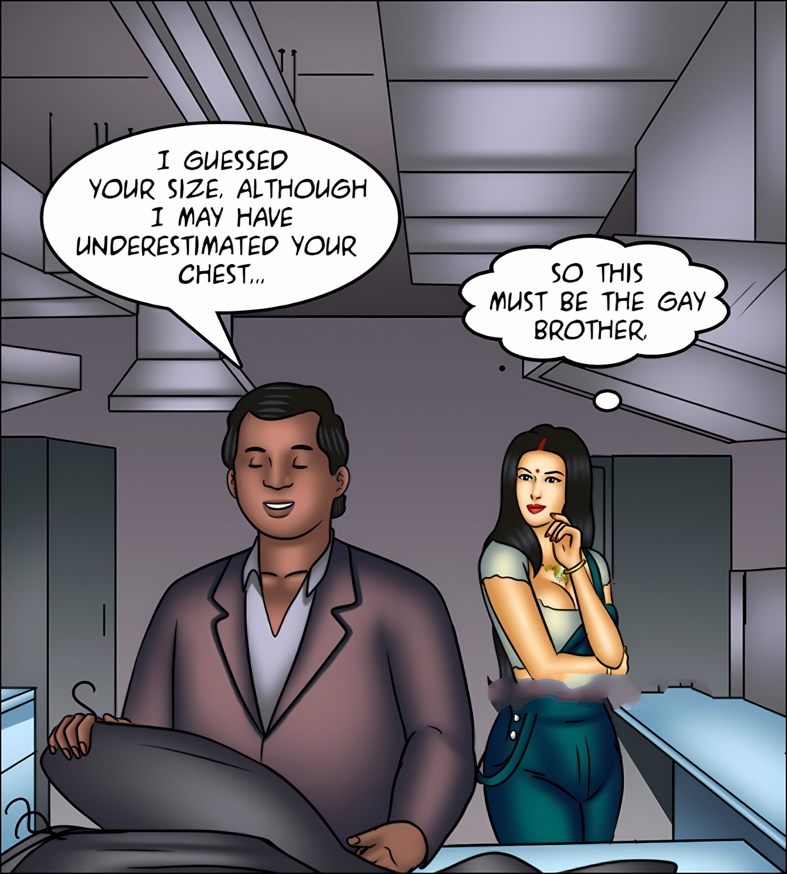 Savita Bhabhi 141-153 [Kirtu], Savita Bhabhi 142 - Renovations, page 62 of 141