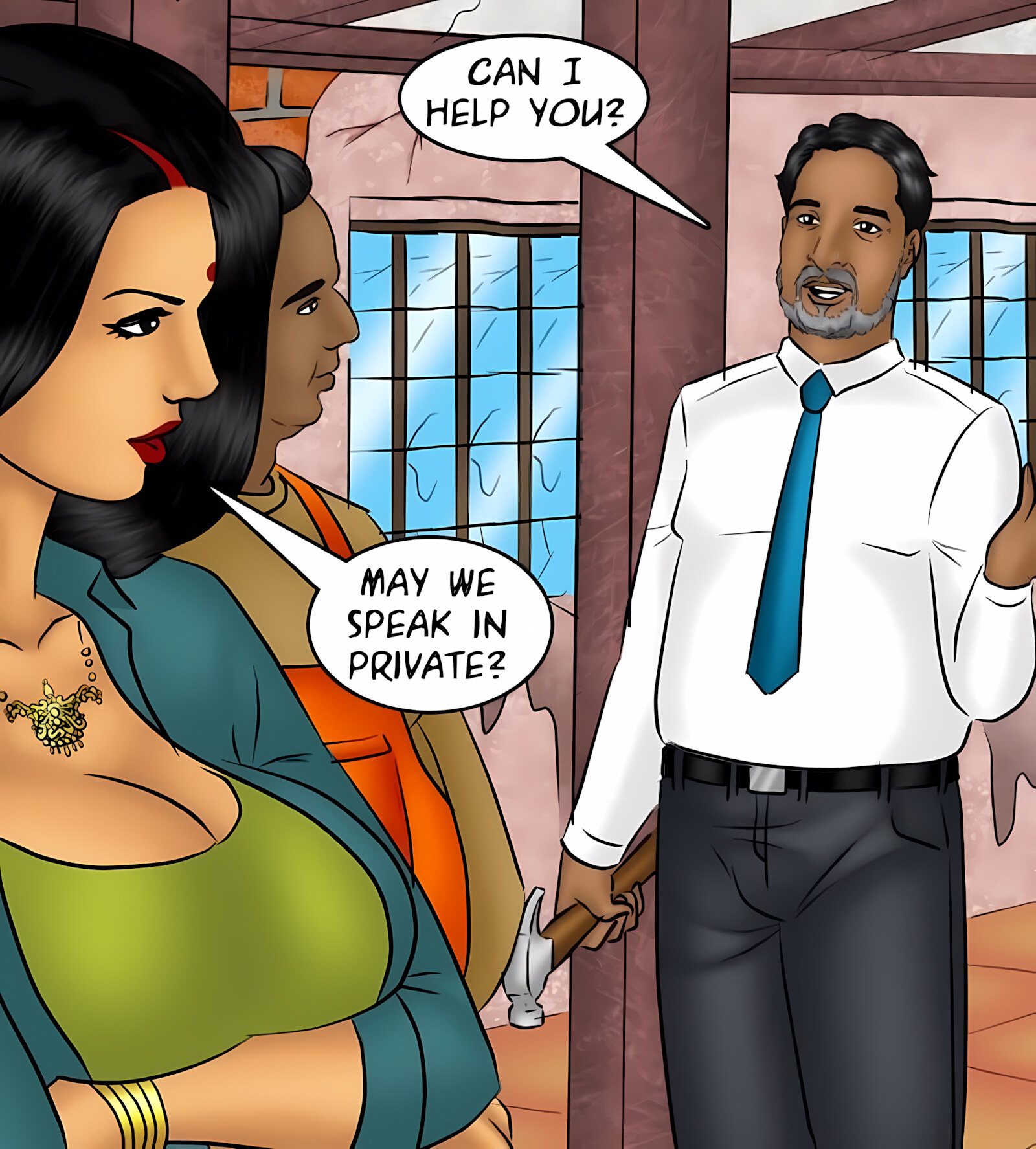 Savita Bhabhi 81-90 [Kirtu], Savita Bhabhi 90 - Helping Hands, page 68 of 147