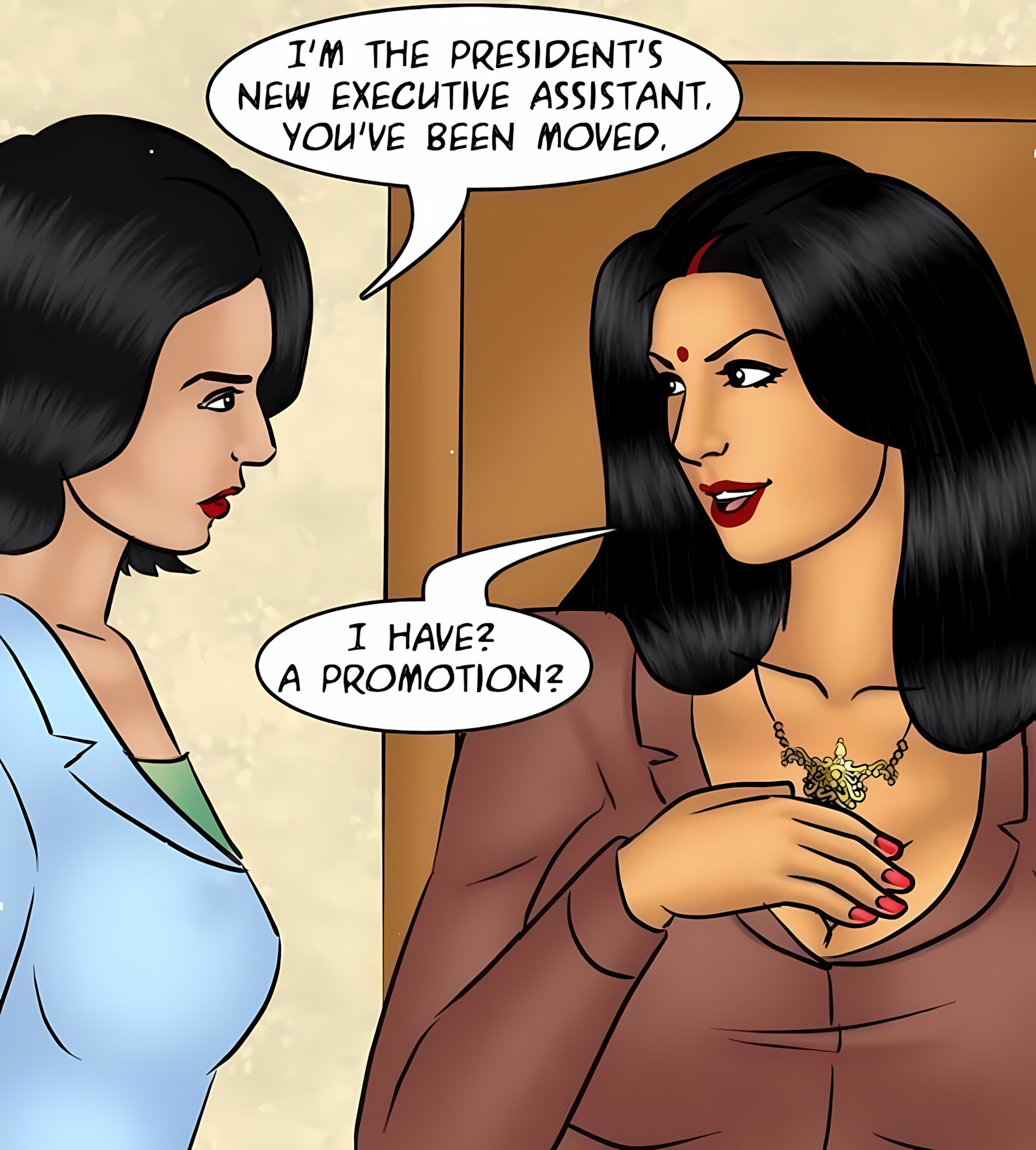 Savita Bhabhi 81-90 [Kirtu], Savita Bhabhi 86 - Employee Of The Month, page 130 of 138