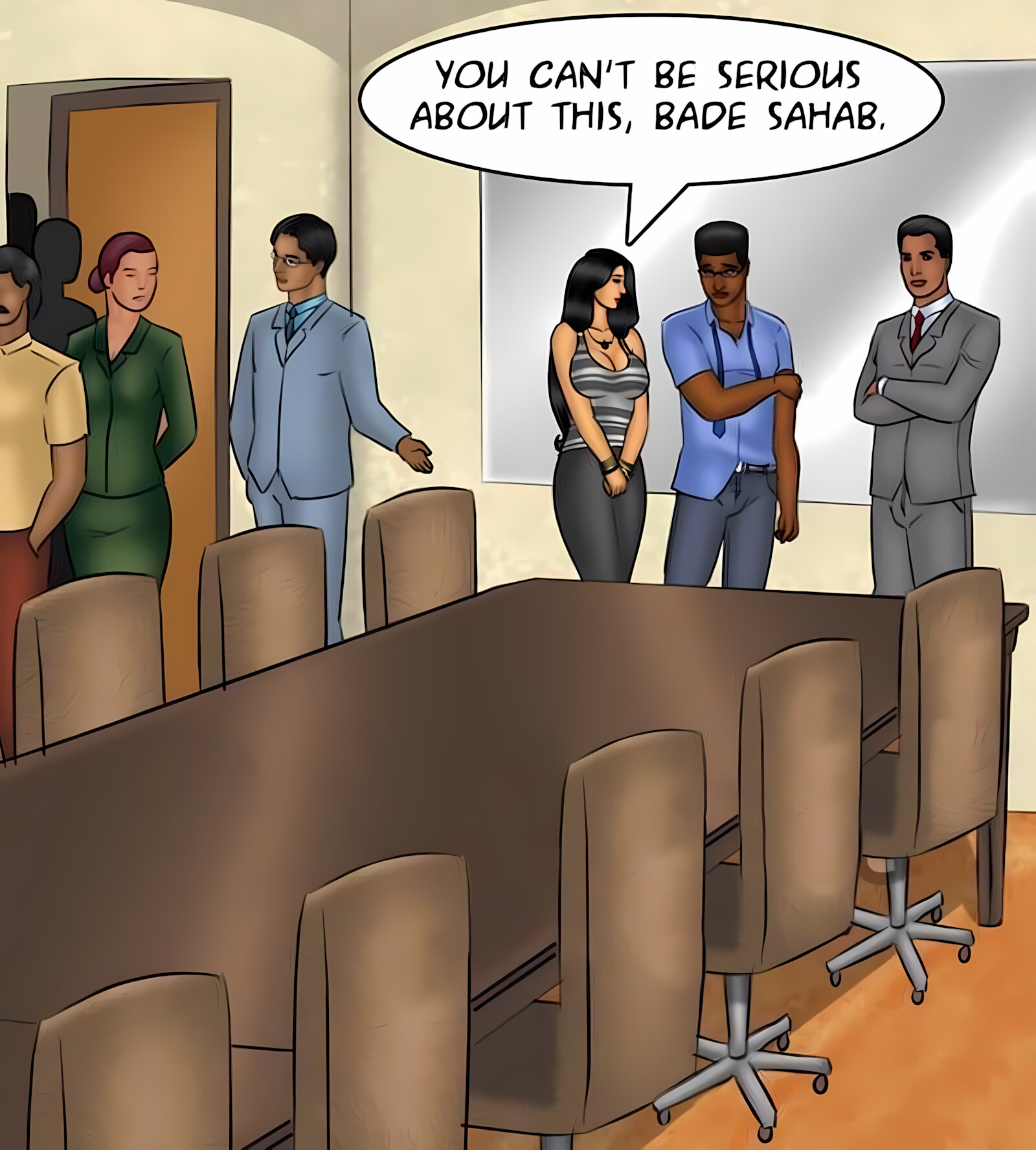 Savita Bhabhi 81-90 [Kirtu], Savita Bhabhi 86 - Employee Of The Month, page 65 of 138