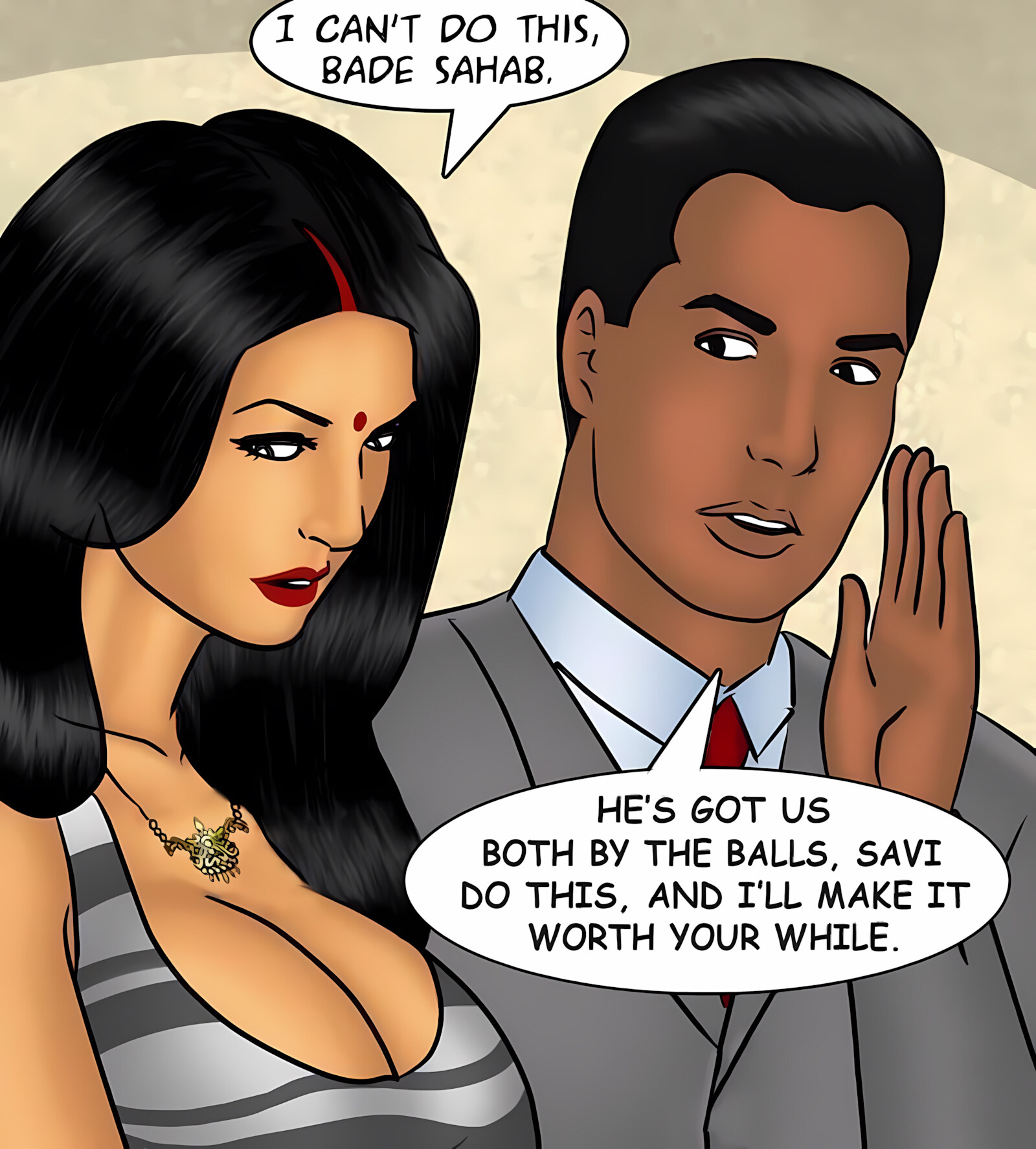 Savita Bhabhi 81-90 [Kirtu], Savita Bhabhi 86 - Employee Of The Month, page 71 of 138