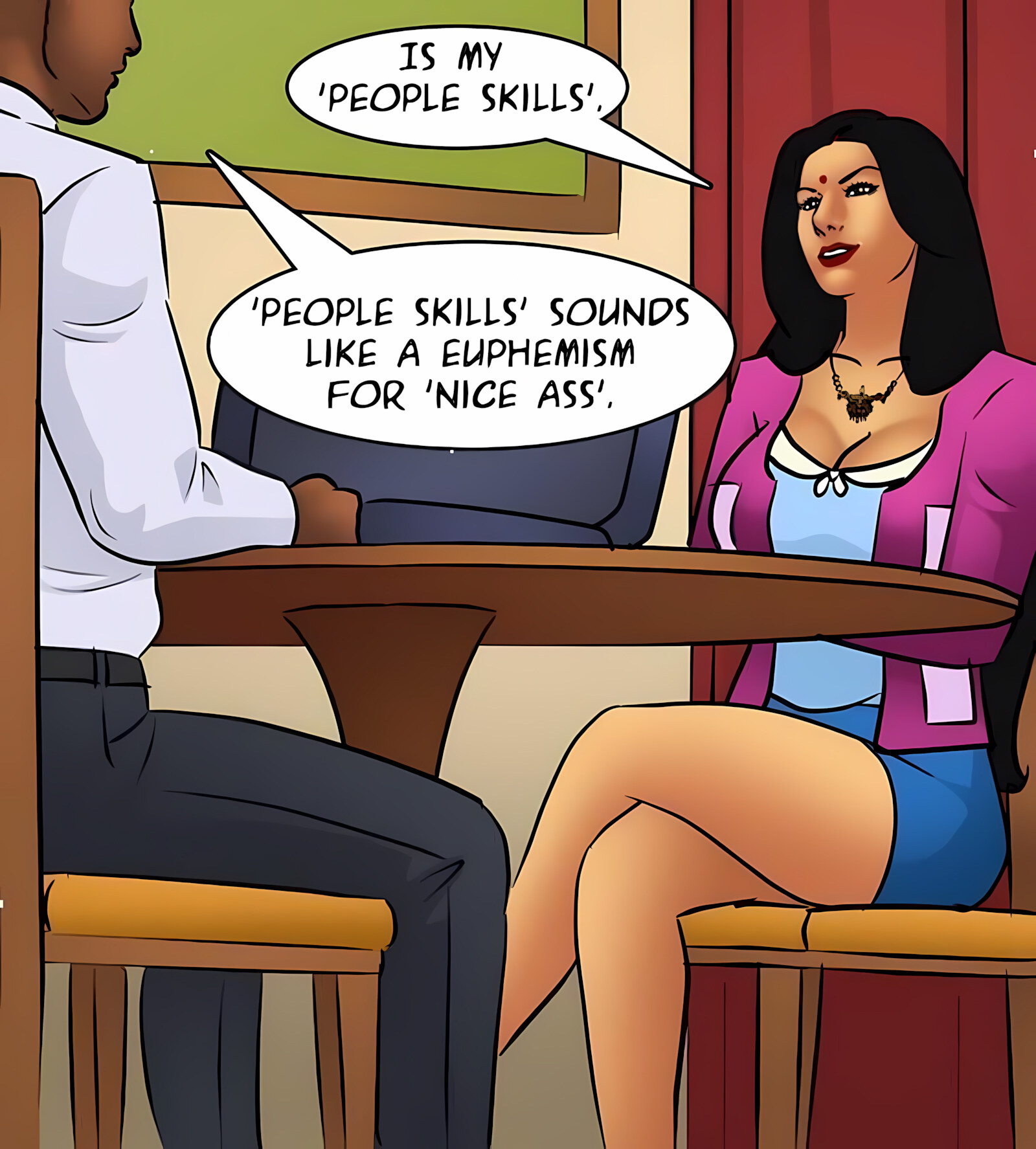 Savita Bhabhi 81-90 [Kirtu], Savita Bhabhi 85 - Back To Work, page 82 of 137