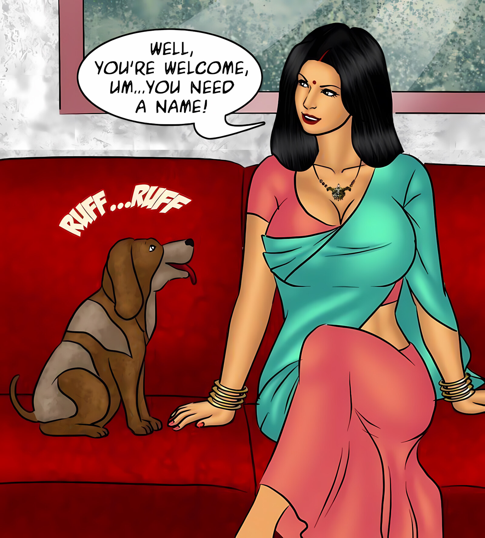 Savita Bhabhi 81-90 [Kirtu], Savita Bhabhi 84 - Doggy Style, page 23 of 134