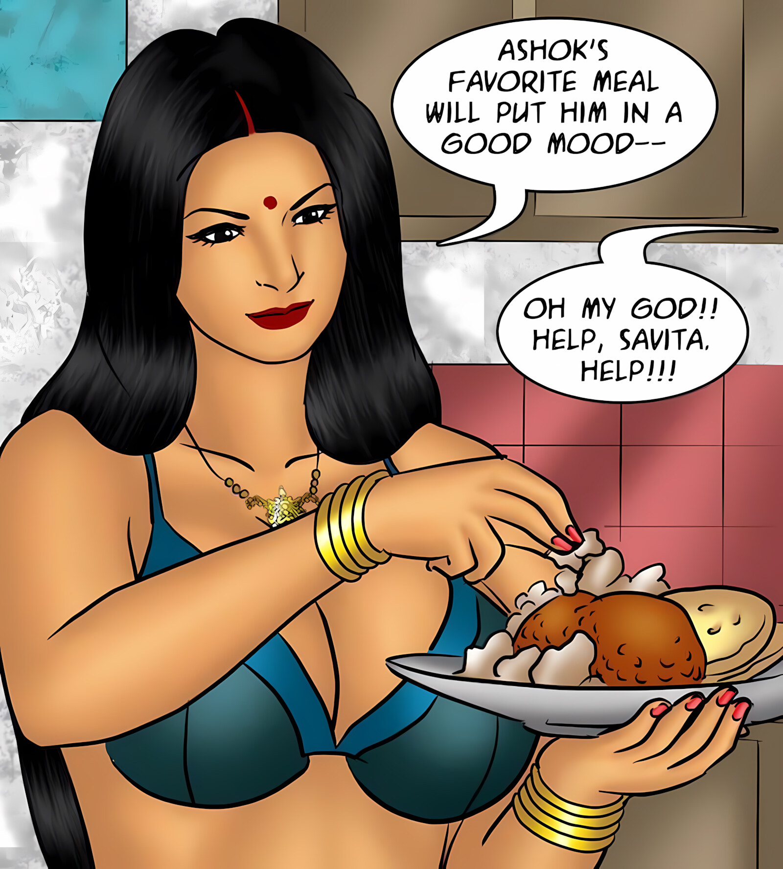 Savita Bhabhi 81-90 [Kirtu], Savita Bhabhi 84 - Doggy Style, page 37 of 134