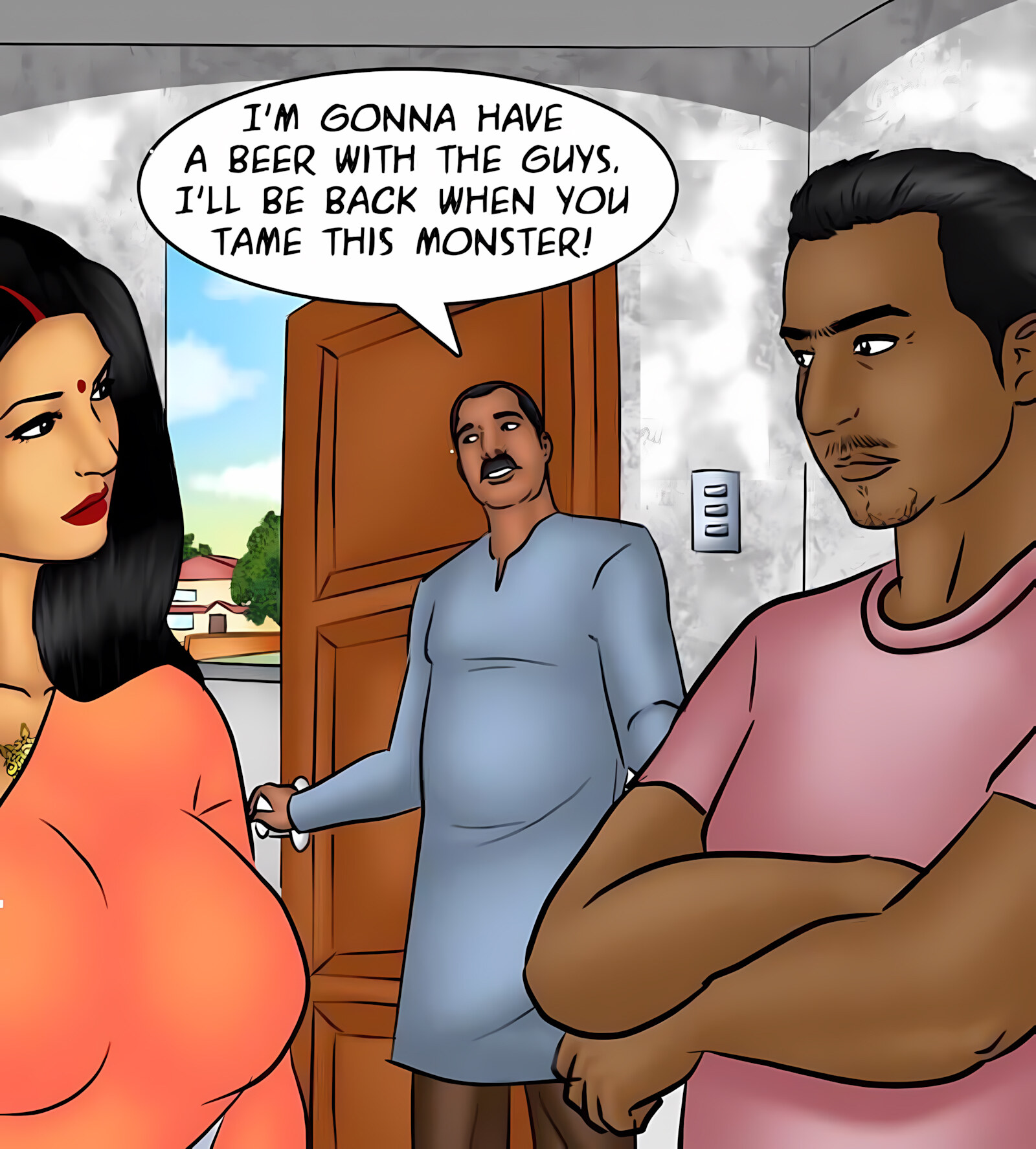 Savita Bhabhi 81-90 [Kirtu], Savita Bhabhi 84 - Doggy Style, page 72 of 134