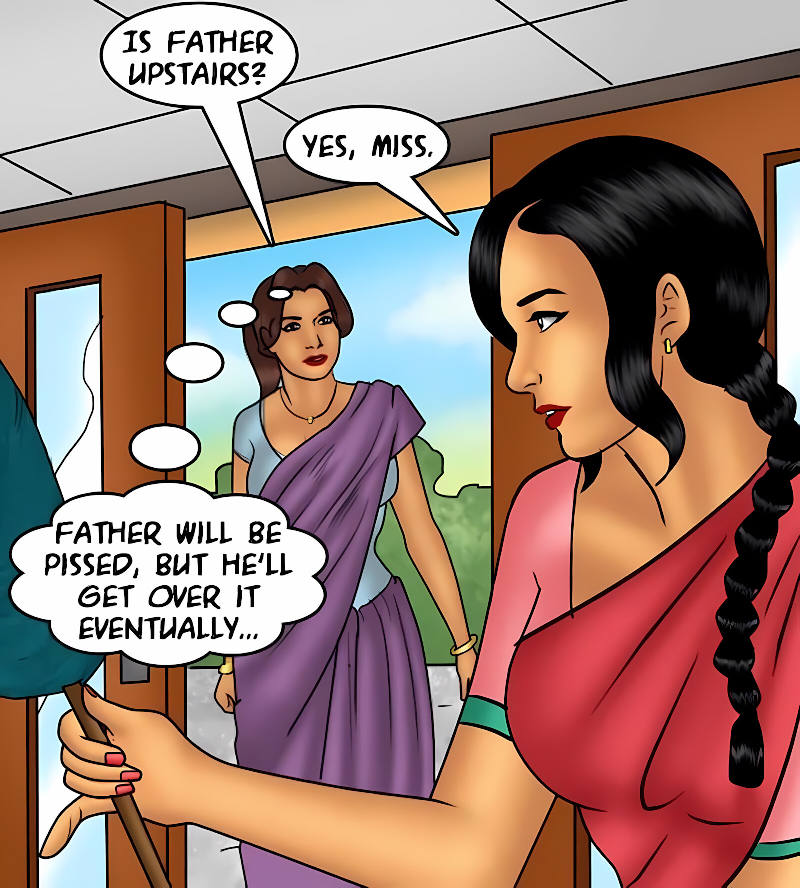 Savita Bhabhi 81-90 [Kirtu], Savita Bhabhi 82 - A Special Arrangement 2, page 131 of 136