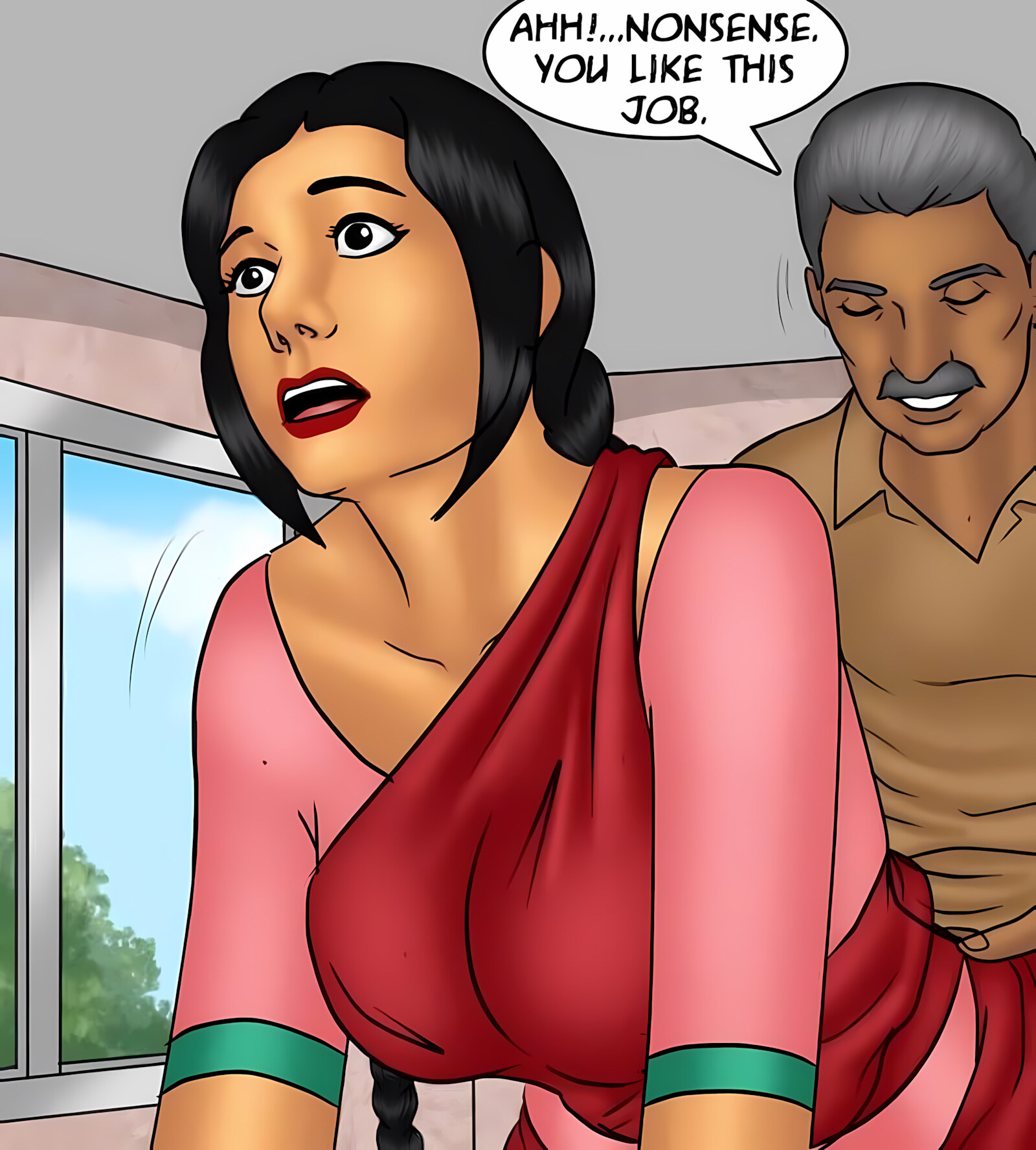 Savita Bhabhi 81-90 [Kirtu], Savita Bhabhi 82 - A Special Arrangement 2, page 17 of 136