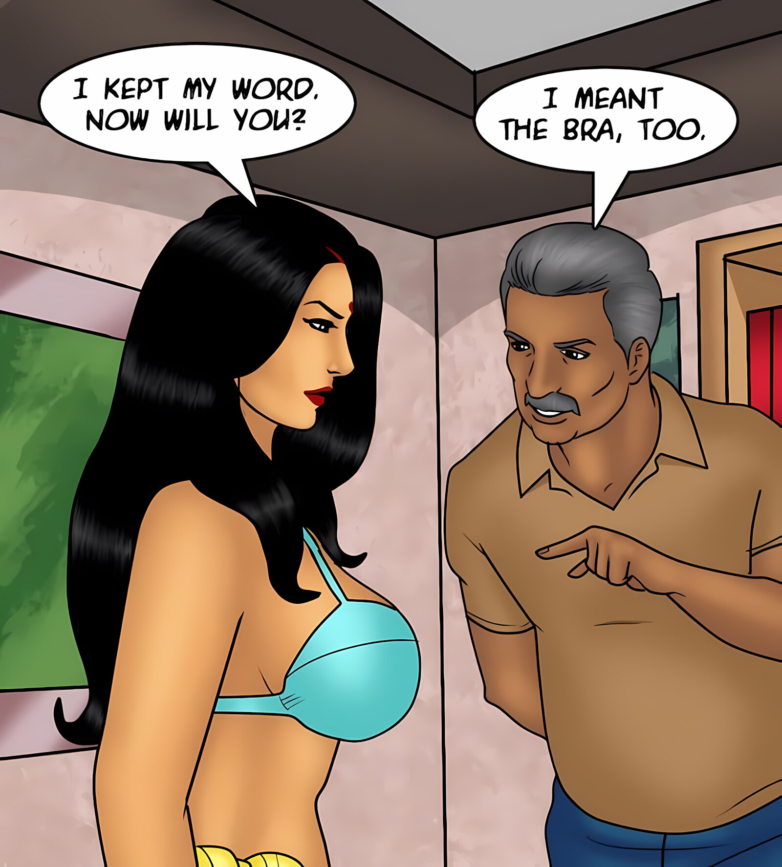 Savita Bhabhi 81-90 [Kirtu], Savita Bhabhi 82 - A Special Arrangement 2, page 51 of 136